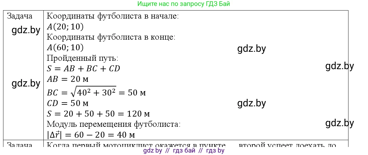 Физика, 9 класс Учебник, авторы: Исаченкова Лариса Артёмовна, Сокольский Анатолий Алексеевич, Захаревич Екатерина Васильевна, издательство Народная асвета, Минск, 2019, страница 23, номер 7, Решение 1