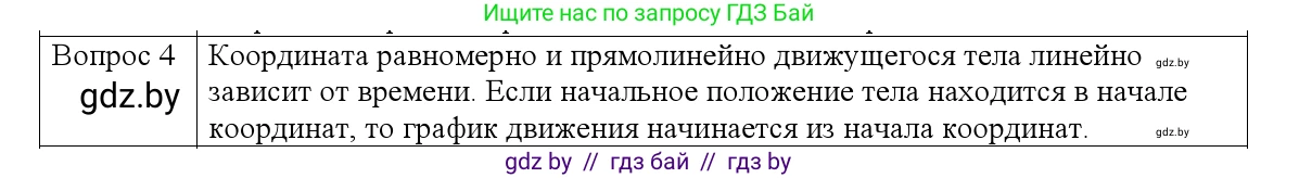 Физика, 9 класс Учебник, авторы: Исаченкова Лариса Артёмовна, Сокольский Анатолий Алексеевич, Захаревич Екатерина Васильевна, издательство Народная асвета, Минск, 2019, страница 26, номер 4, Решение 1