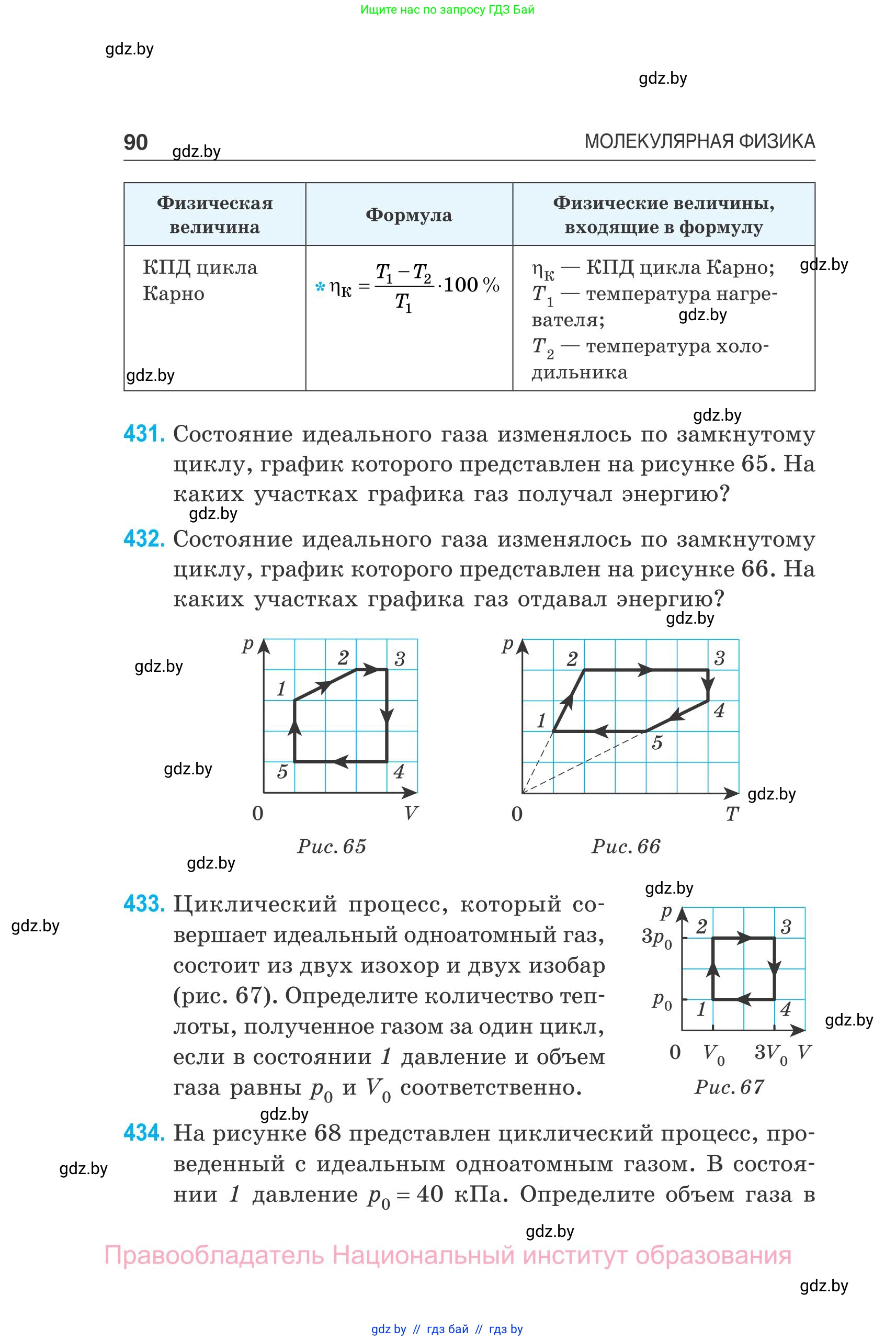 Физика, 10 класс Сборник задач, авторы: Дорофейчик Владимир Владимирович, Белая Ольга Николаевна, издательство Национальный институт образования, Минск, 2022, страница 90