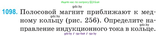 Физика, 10 класс Сборник задач, авторы: Дорофейчик Владимир Владимирович, Белая Ольга Николаевна, издательство Национальный институт образования, Минск, 2022, страница 250, номер 1098, Условие