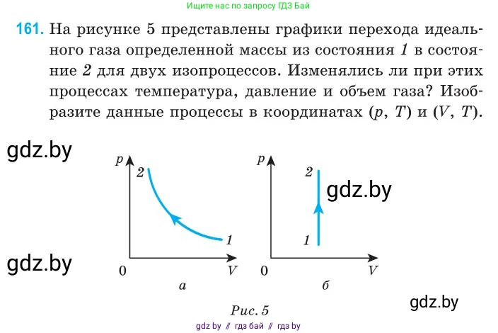 Физика, 10 класс Сборник задач, авторы: Дорофейчик Владимир Владимирович, Белая Ольга Николаевна, издательство Национальный институт образования, Минск, 2022, страница 34, номер 161, Условие