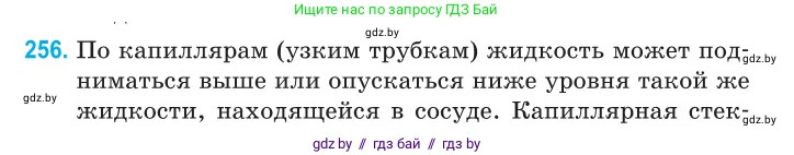 Физика, 10 класс Сборник задач, авторы: Дорофейчик Владимир Владимирович, Белая Ольга Николаевна, издательство Национальный институт образования, Минск, 2022, страница 52, номер 256, Условие