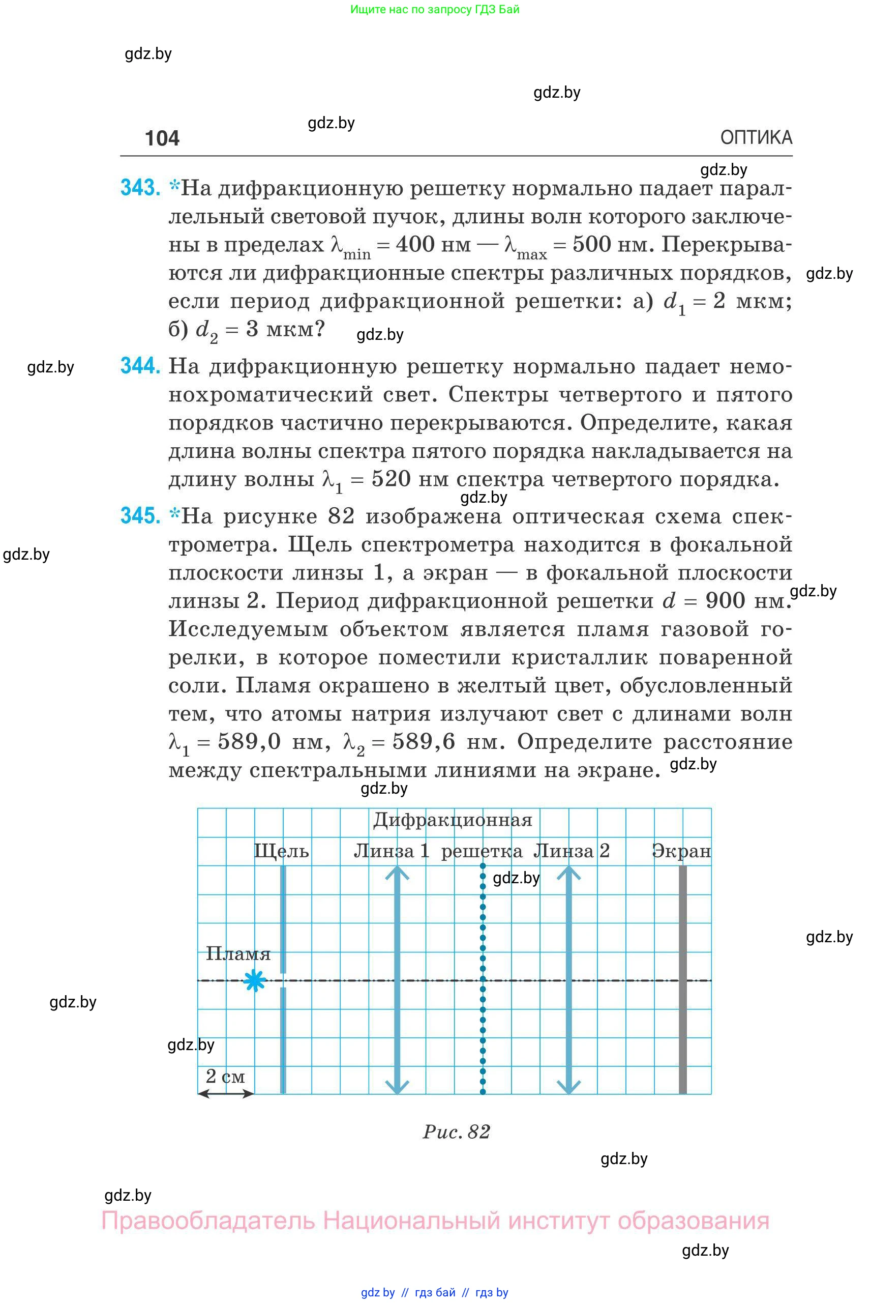 Физика, 11 класс Сборник задач, авторы: Дорофейчик Владимир Владимирович, Силенков Михаил Анатольевич, издательство Национальный институт образования, Минск, 2023, страница 105