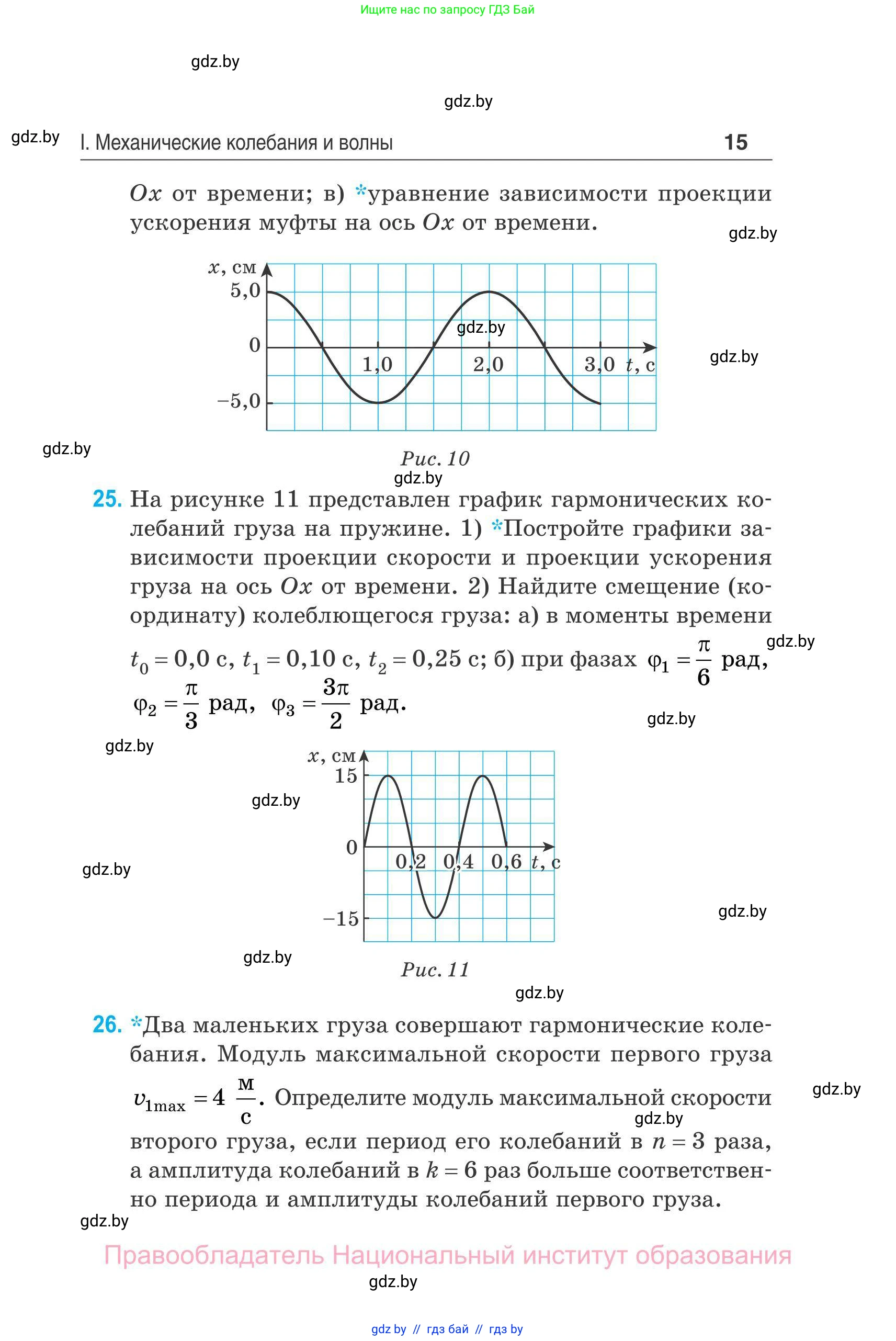 Физика, 11 класс Сборник задач, авторы: Дорофейчик Владимир Владимирович, Силенков Михаил Анатольевич, издательство Национальный институт образования, Минск, 2023, страница 16