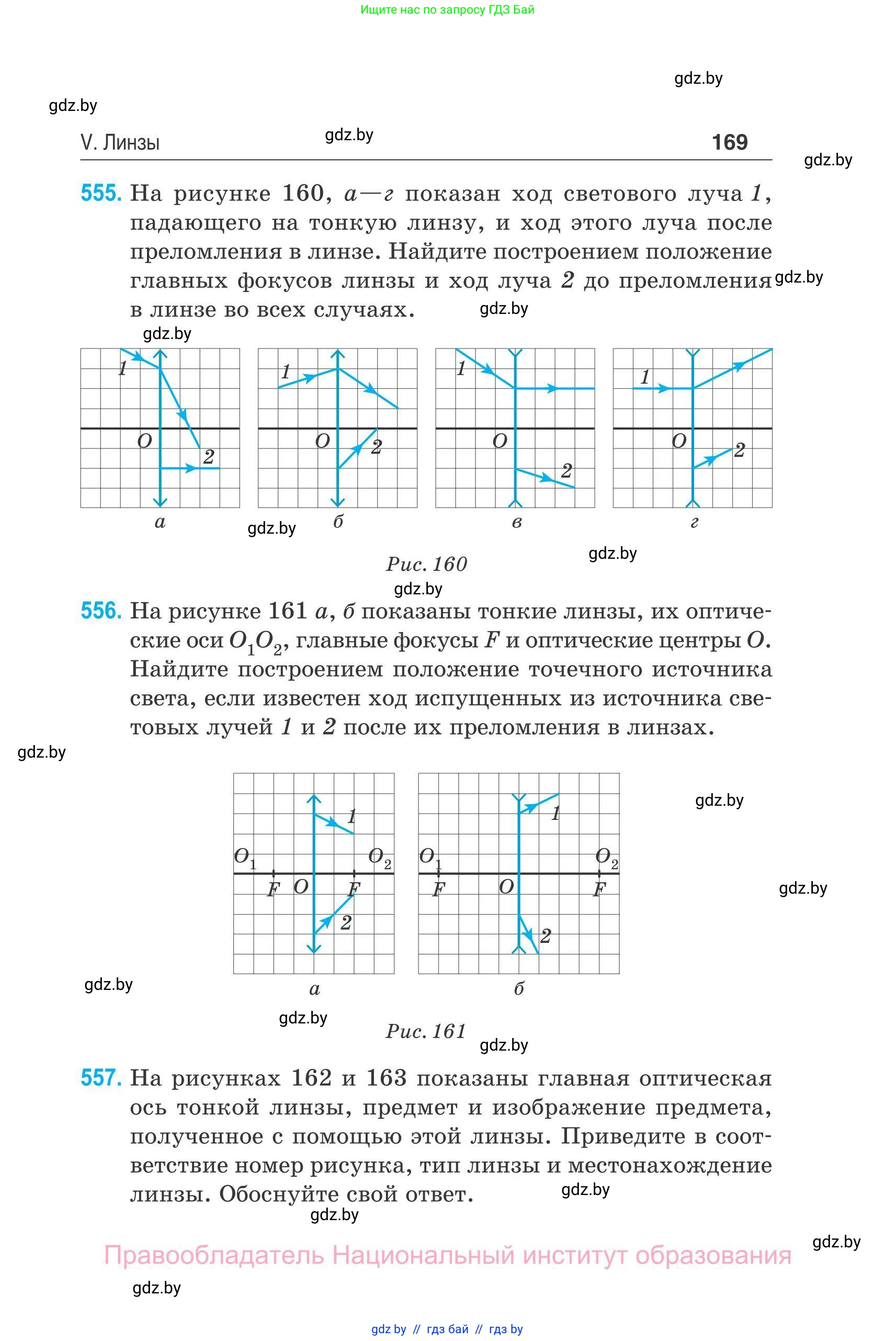 Физика, 11 класс Сборник задач, авторы: Дорофейчик Владимир Владимирович, Силенков Михаил Анатольевич, издательство Национальный институт образования, Минск, 2023, страница 170