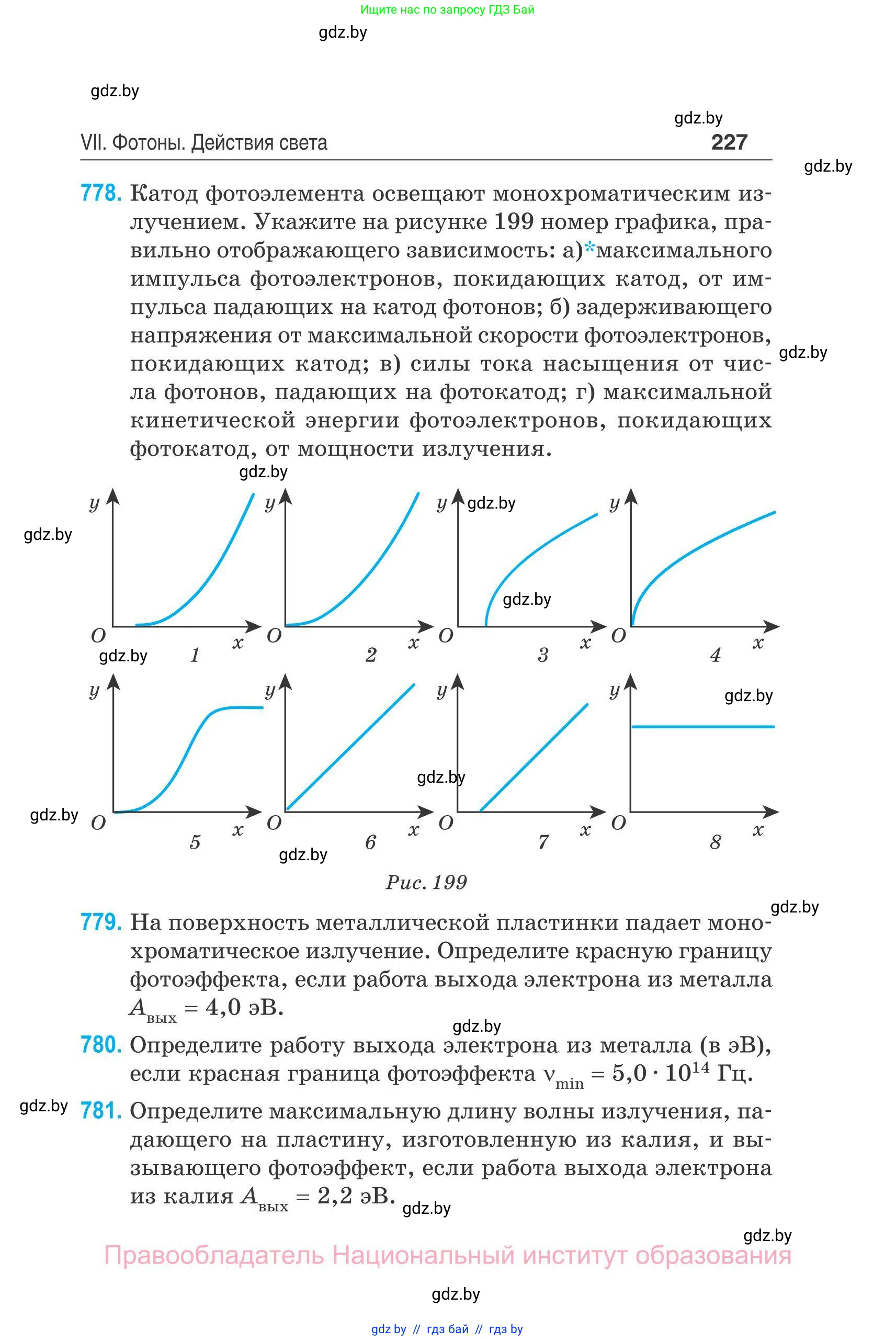 Физика, 11 класс Сборник задач, авторы: Дорофейчик Владимир Владимирович, Силенков Михаил Анатольевич, издательство Национальный институт образования, Минск, 2023, страница 228