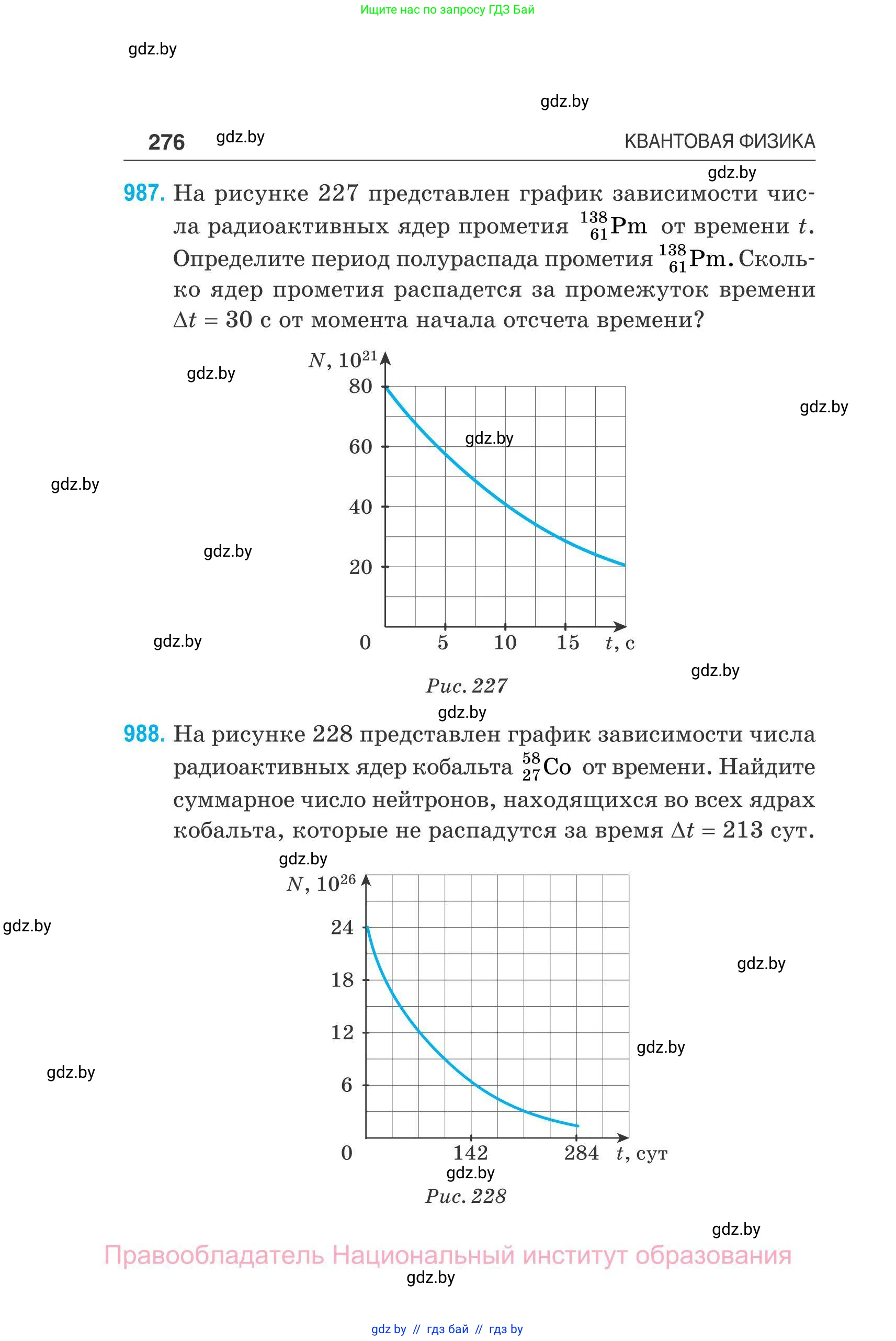 Физика, 11 класс Сборник задач, авторы: Дорофейчик Владимир Владимирович, Силенков Михаил Анатольевич, издательство Национальный институт образования, Минск, 2023, страница 277