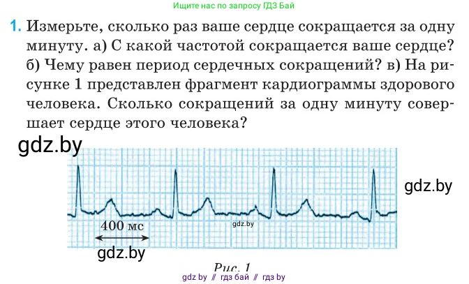 Физика, 11 класс Сборник задач, авторы: Дорофейчик Владимир Владимирович, Силенков Михаил Анатольевич, издательство Национальный институт образования, Минск, 2023, страница 8, номер 1, Условие