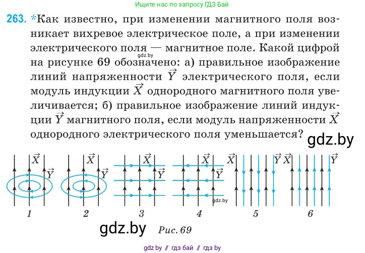 Физика, 11 класс Сборник задач, авторы: Дорофейчик Владимир Владимирович, Силенков Михаил Анатольевич, издательство Национальный институт образования, Минск, 2023, страница 81, номер 263, Условие