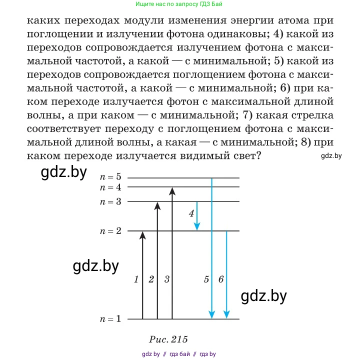 Физика, 11 класс Сборник задач, авторы: Дорофейчик Владимир Владимирович, Силенков Михаил Анатольевич, издательство Национальный институт образования, Минск, 2023, страница 249, номер 869, Условие (продолжение 2)