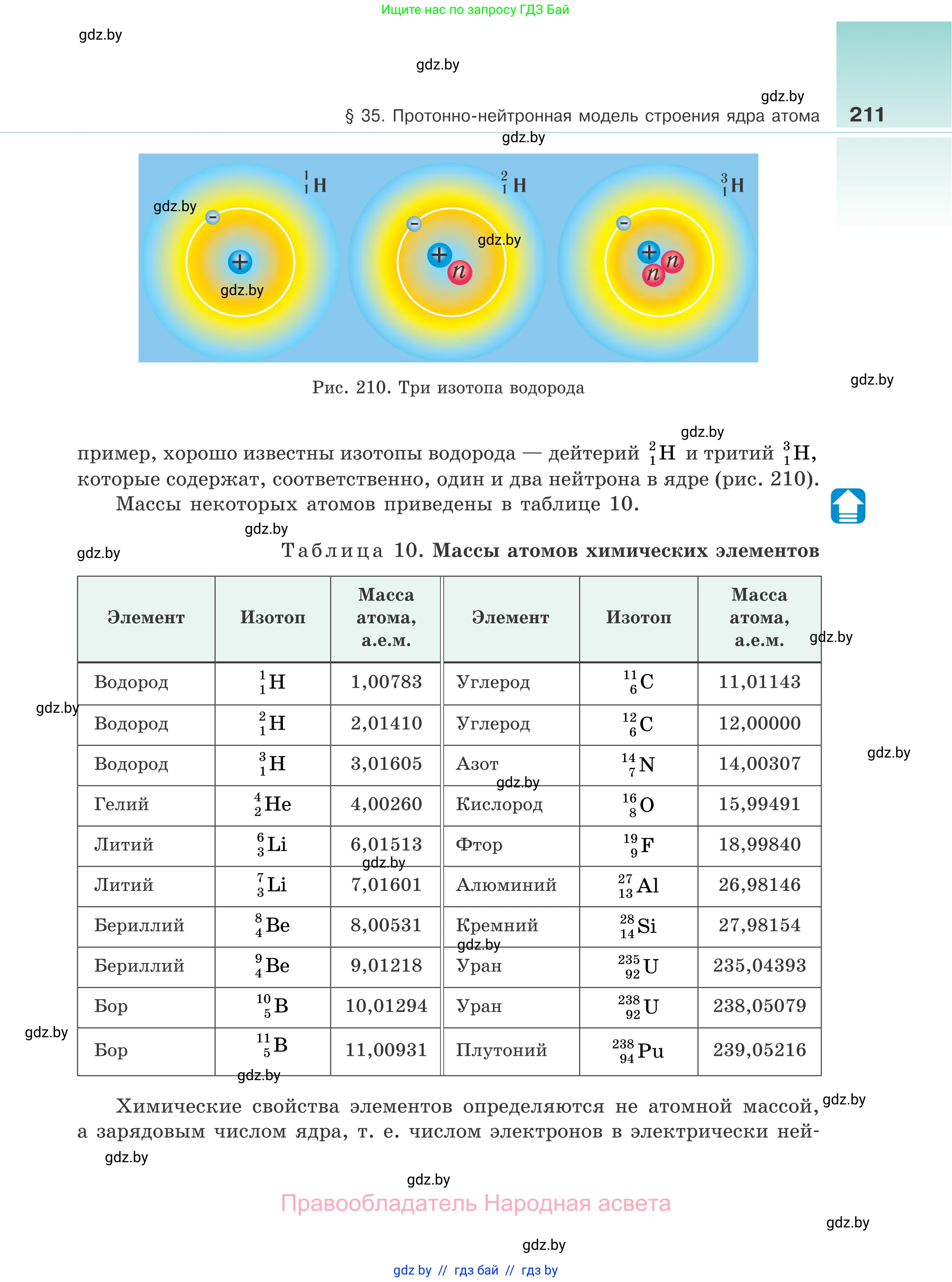 Физика, 11 класс Учебник, авторы: Жилко Виталий Владимирович, Маркович Леонид Григорьевич, Сокольский Анатолий Алексеевич, издательство Народная асвета, Минск, 2021, страница 211