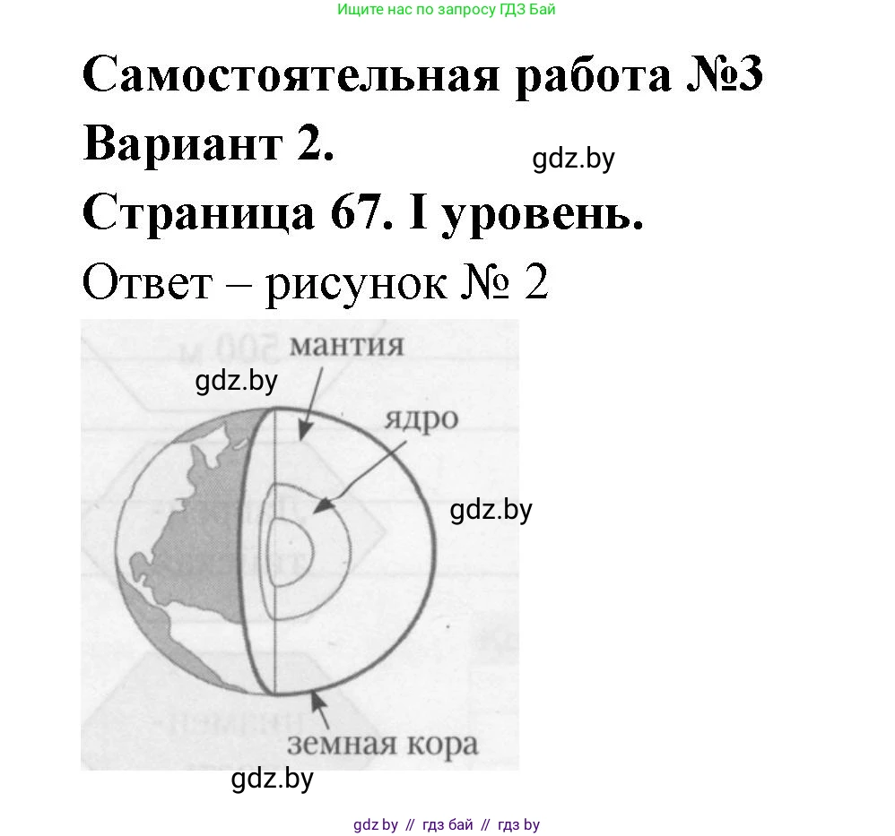 География, 6 класс Тетрадь для практических работ, авторы: Кольмакова Елена Генадьевна, Пикулик Валентина Владимировна, издательство Аверсэв, Минск, 2023, страница 67, Решение