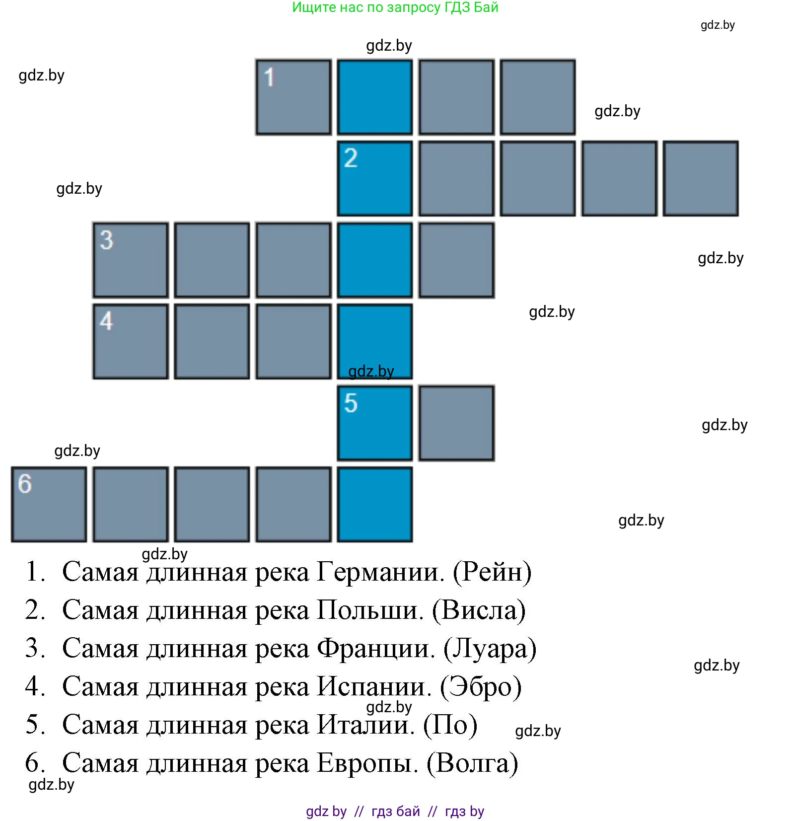 География, 6 класс рабочая тетрадь, авторы: Кольмакова Елена Генадьевна, Пикулик Валентина Владимировна, издательство Аверсэв, Минск, 2022, бирюзового цвета, страница 103, Решение