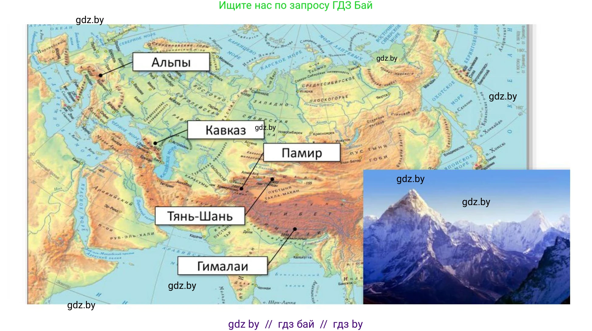 География, 7 класс Учебник, авторы: Кольмакова Елена Генадьевна, Лопух Пётр Степанович, Сарычева Ольга Владимировна, издательство Адукацыя i выхаванне, Минск, 2023, страница 197, Решение (продолжение 2)