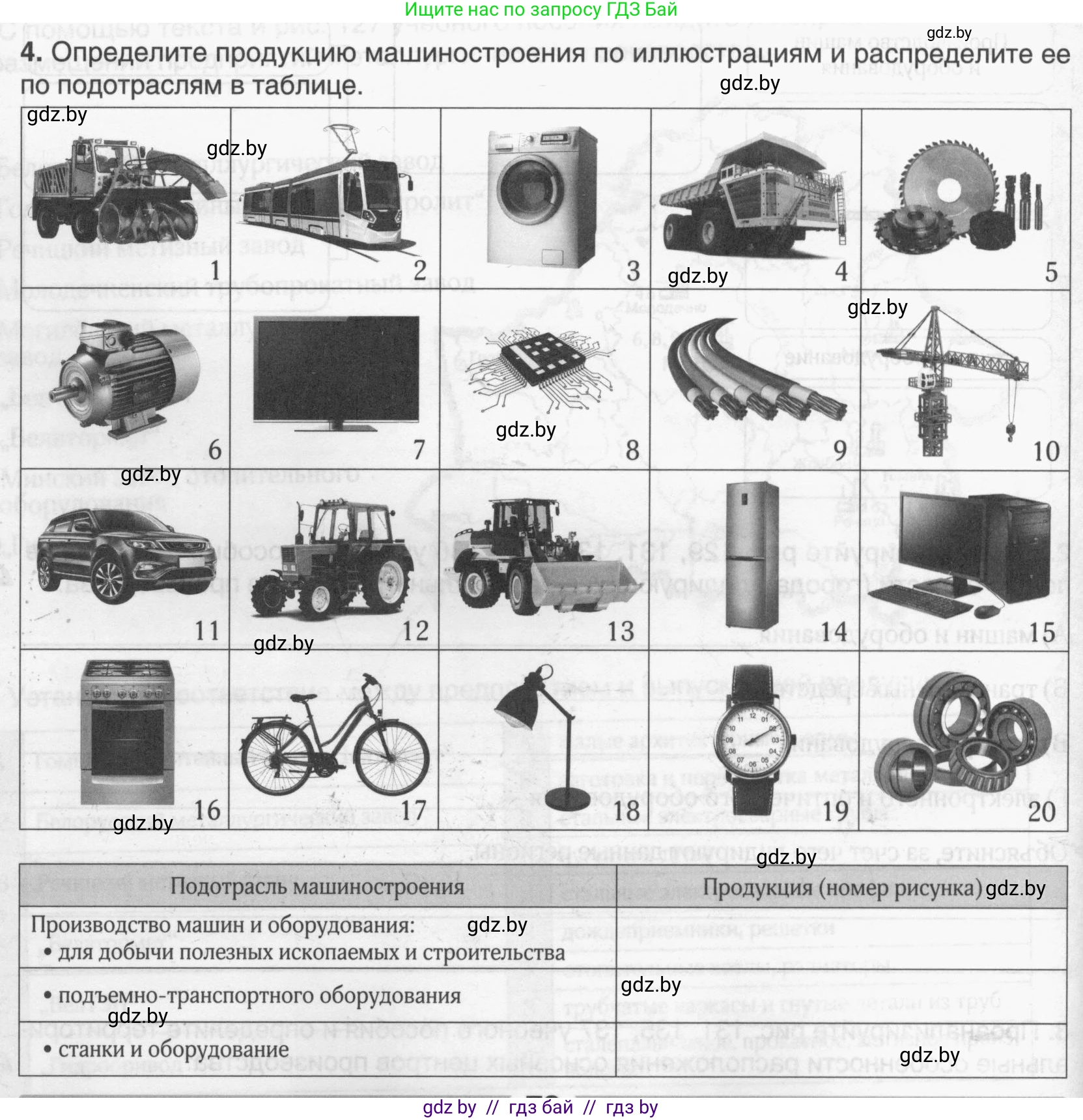 География, 9 класс рабочая тетрадь, авторы: Брилевский Михаил Николаевич, Климович Алеся Владимировна, издательство Белкартография, Минск, 2021, бирюзового цвета, страница 78, номер 4, Условие