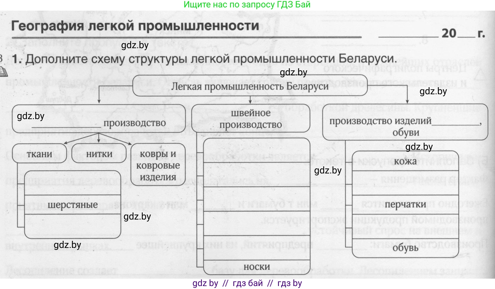 География, 9 класс рабочая тетрадь, авторы: Брилевский Михаил Николаевич, Климович Алеся Владимировна, издательство Белкартография, Минск, 2021, бирюзового цвета, страница 86, номер 1, Условие