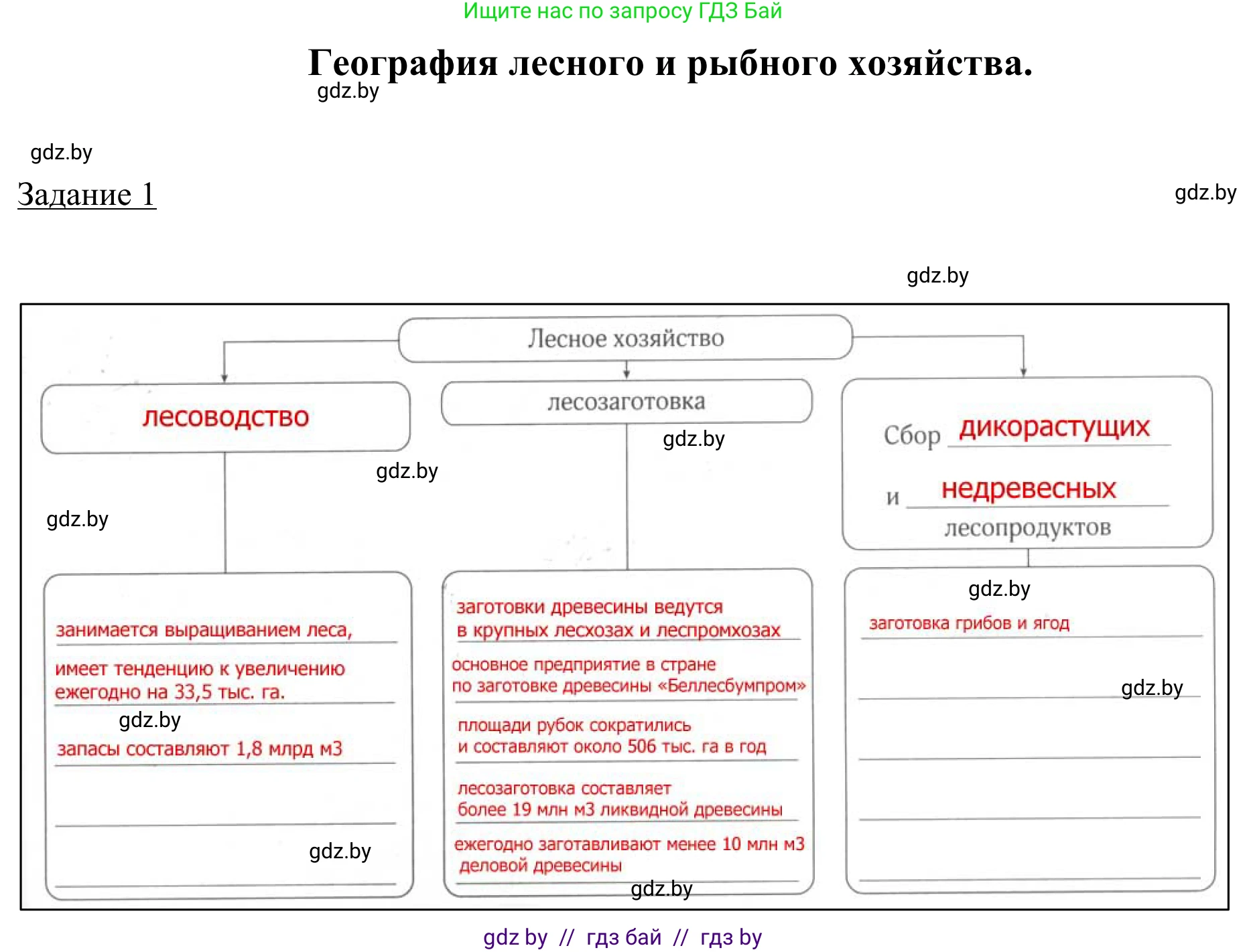 География, 9 класс рабочая тетрадь, авторы: Брилевский Михаил Николаевич, Климович Алеся Владимировна, издательство Белкартография, Минск, 2021, бирюзового цвета, страница 67, номер 1, Решение