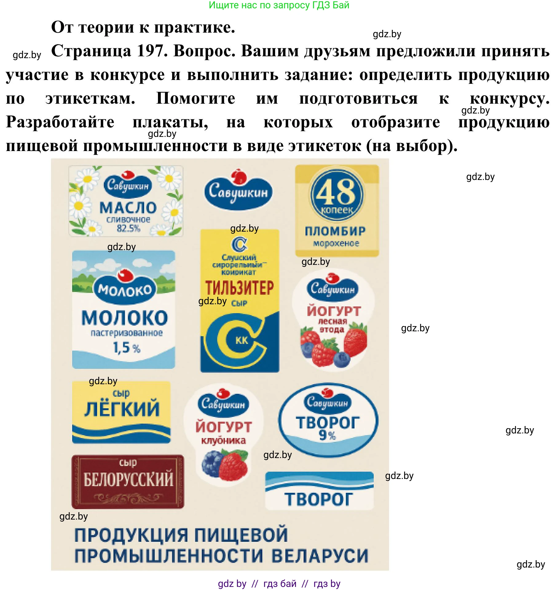География, 9 класс Учебник, авторы: Брилевский Михаил Николаевич, Климович Алеся Владимировна, издательство Адукацыя i выхаванне, Минск, 2025, страница 197, Решение 2025