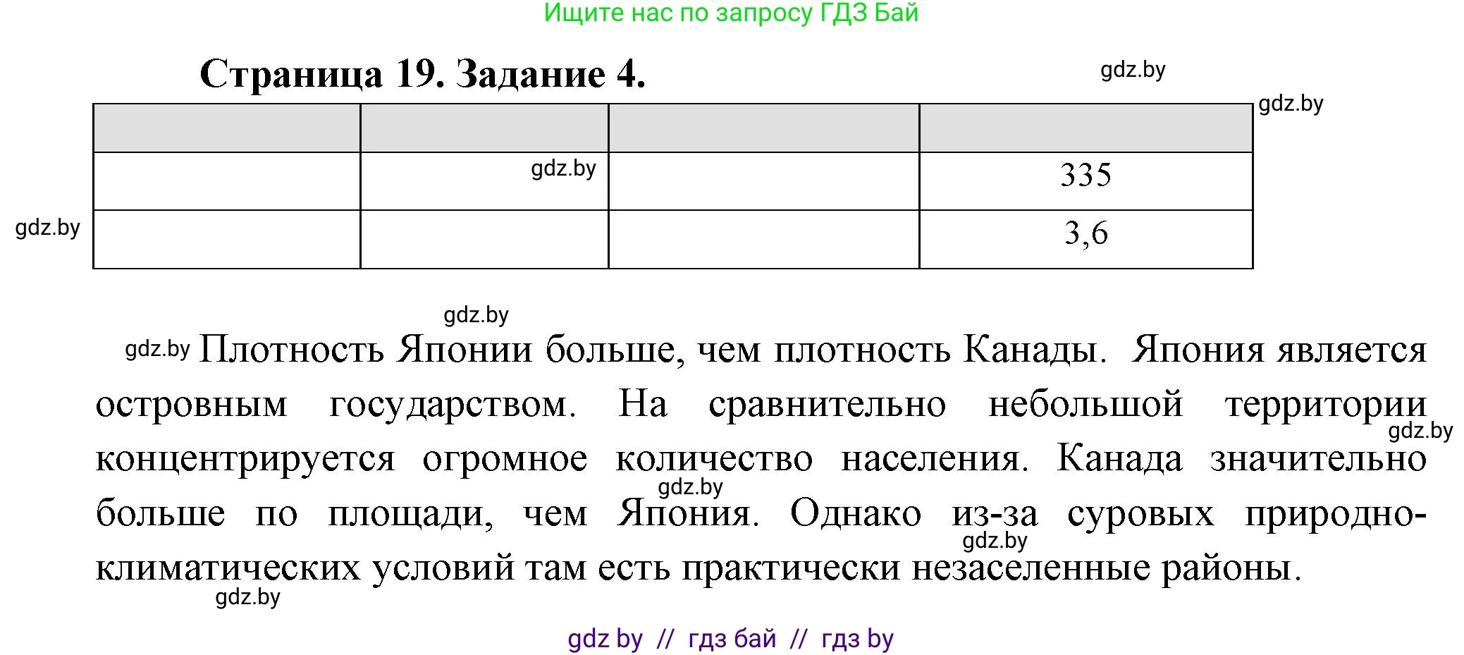 География, 10 класс тетрадь для практических и самостоятельных работ, автор: Метельский Юрий Михайлович, издательство Сэр-Вит, Минск, 2020, салатового цвета, страница 19, номер 4, Решение