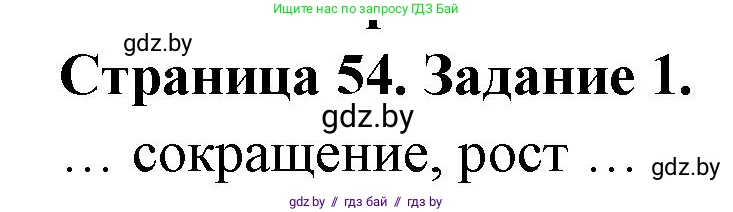 География, 11 класс Тетрадь для практических работ и индивидуальных заданий, авторы: Витченко Александр Николаевич, Антипова Екатерина Анатольевна, Станкевич Наталья Григорьевна, издательство Аверсэв, Минск, 2022, страница 54, номер 1, Решение