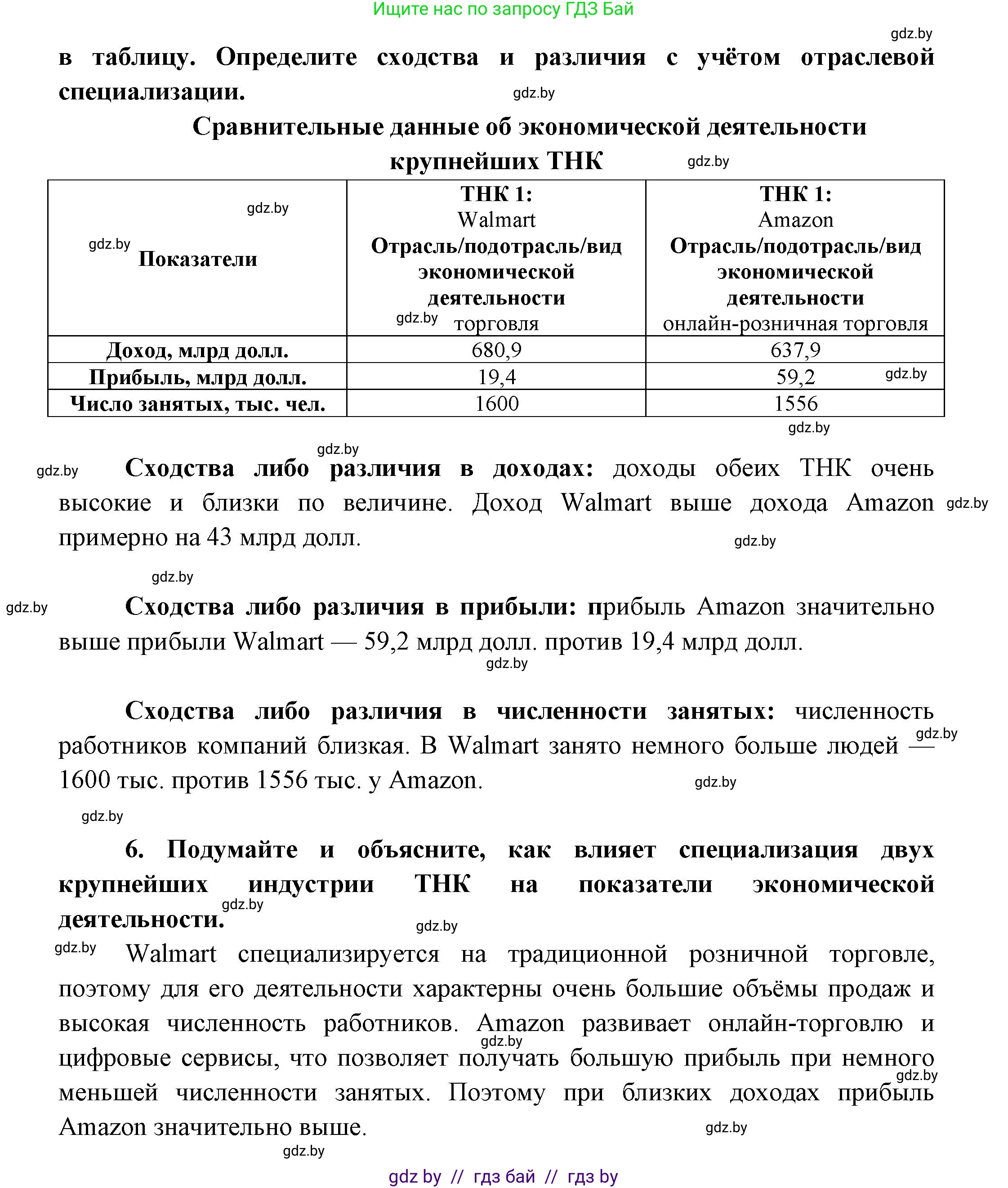 География, 10 класс Учебник, авторы: Антипова Екатерина Анатольевна, Гузова Ольга Николаевна, издательство Адукацыя i выхаванне, Минск, 2026, страница 211, Решение (продолжение 2)