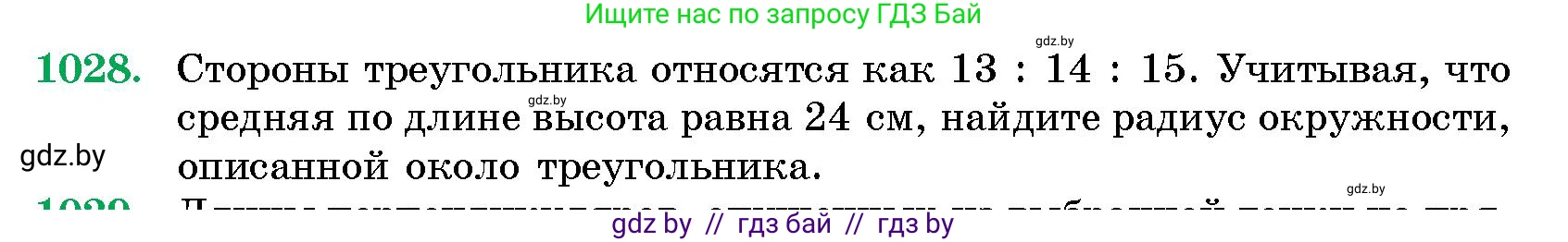 Геометрия, 10 класс Сборник задач, авторы: Латотин Леонид Александрович, Чеботаревский Борис Дмитриевич, издательство Народная асвета, Минск, 2021, страница 143, номер 1028, Условие