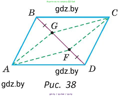 Геометрия, 8 класс Учебник, авторы: Казаков Валерий Владимирович, Казакова Ольга Олеговна, издательство Адукацыя i выхаванне, Минск, 2024, оранжевого цвета, страница 28, номер 40, Условие (продолжение 2)