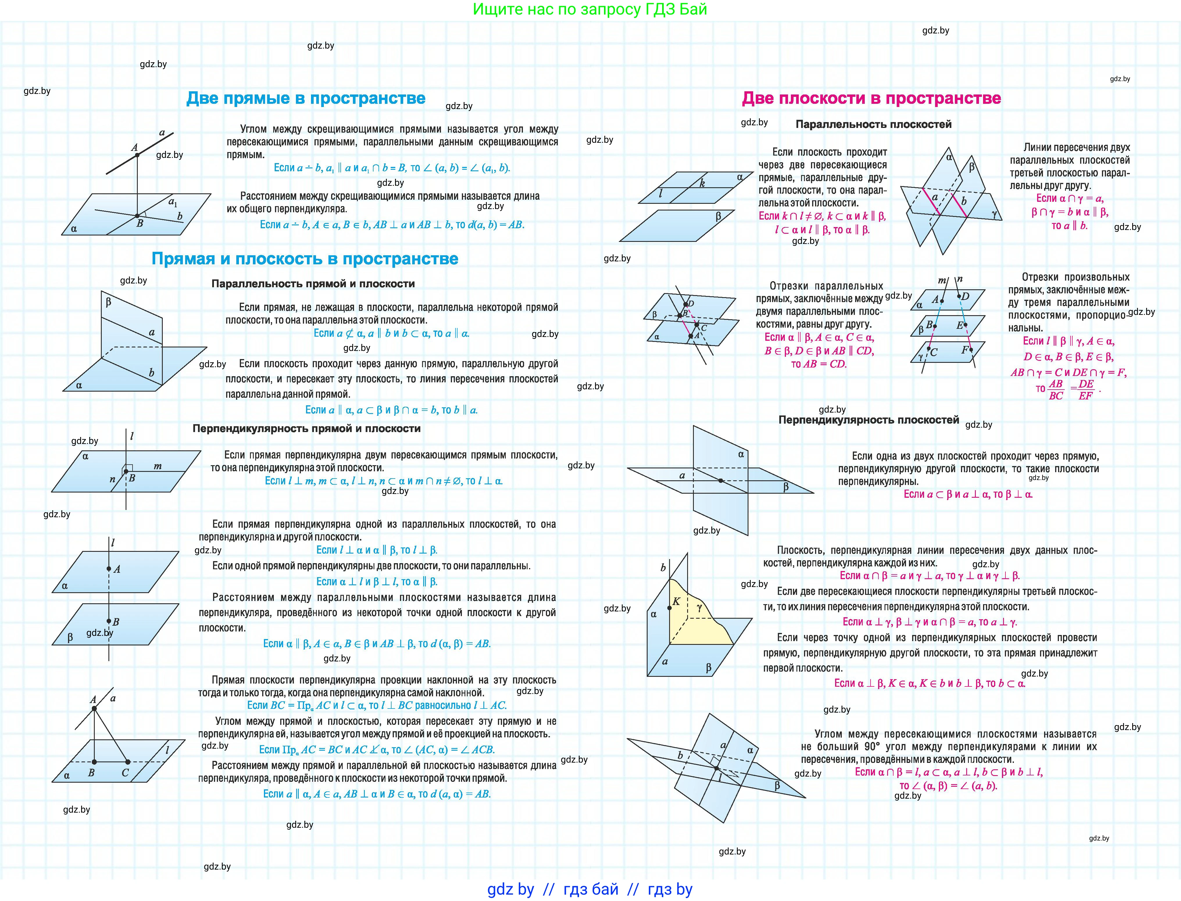 Геометрия, 10 класс Учебник, авторы: Латотин Леонид Александрович, Чеботаревский Борис Дмитриевич, Горбунова Ирина Владимировна, издательство Адукацыя i выхаванне, Минск, 2020, белого цвета, 