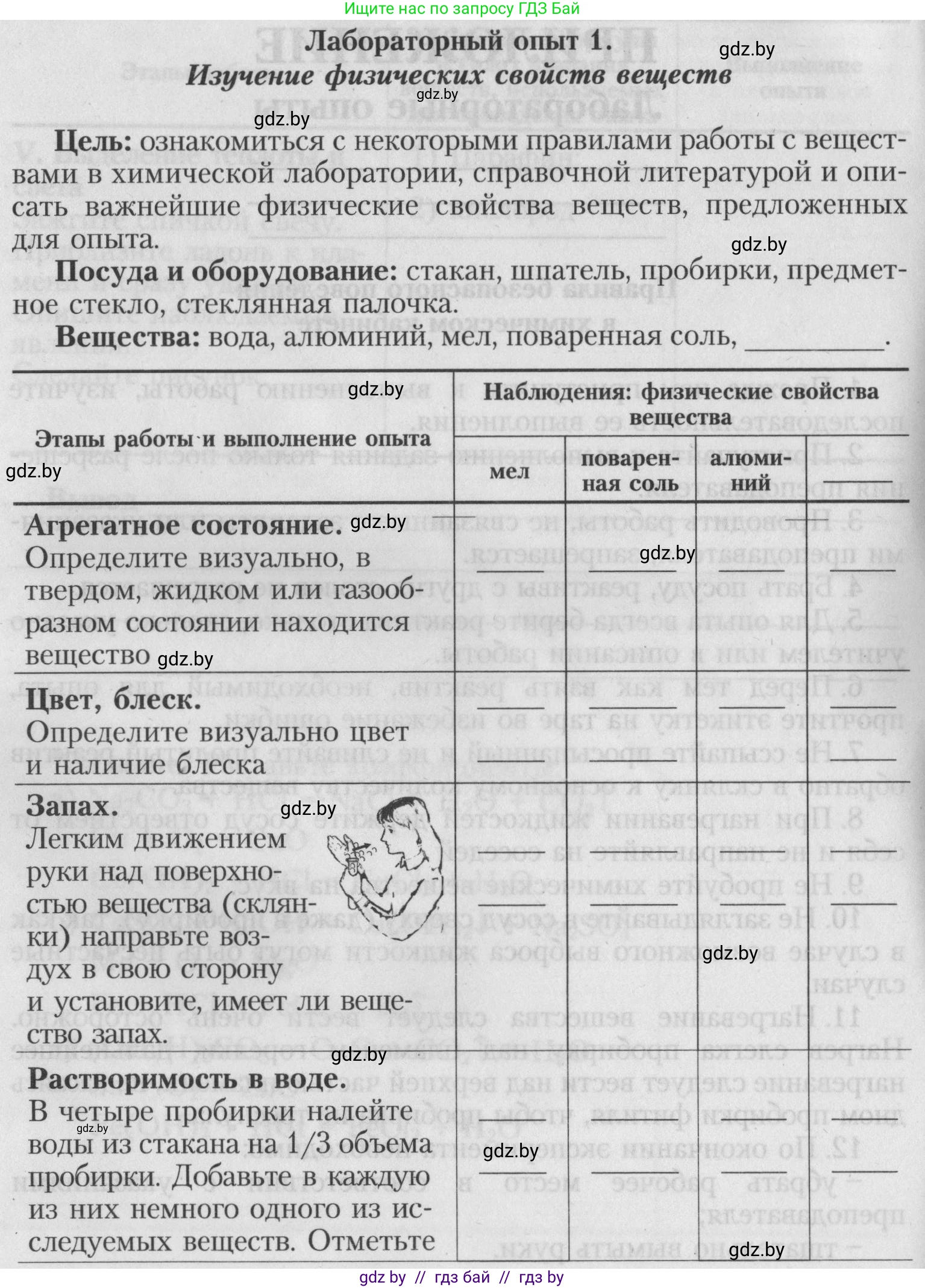 Химия, 7 класс Тетрадь для практических работ, автор: Борушко Ирина Ивановна, издательство Сэр-Вит, Минск, 2022, розового цвета, Часть 2, страница 2, Условие