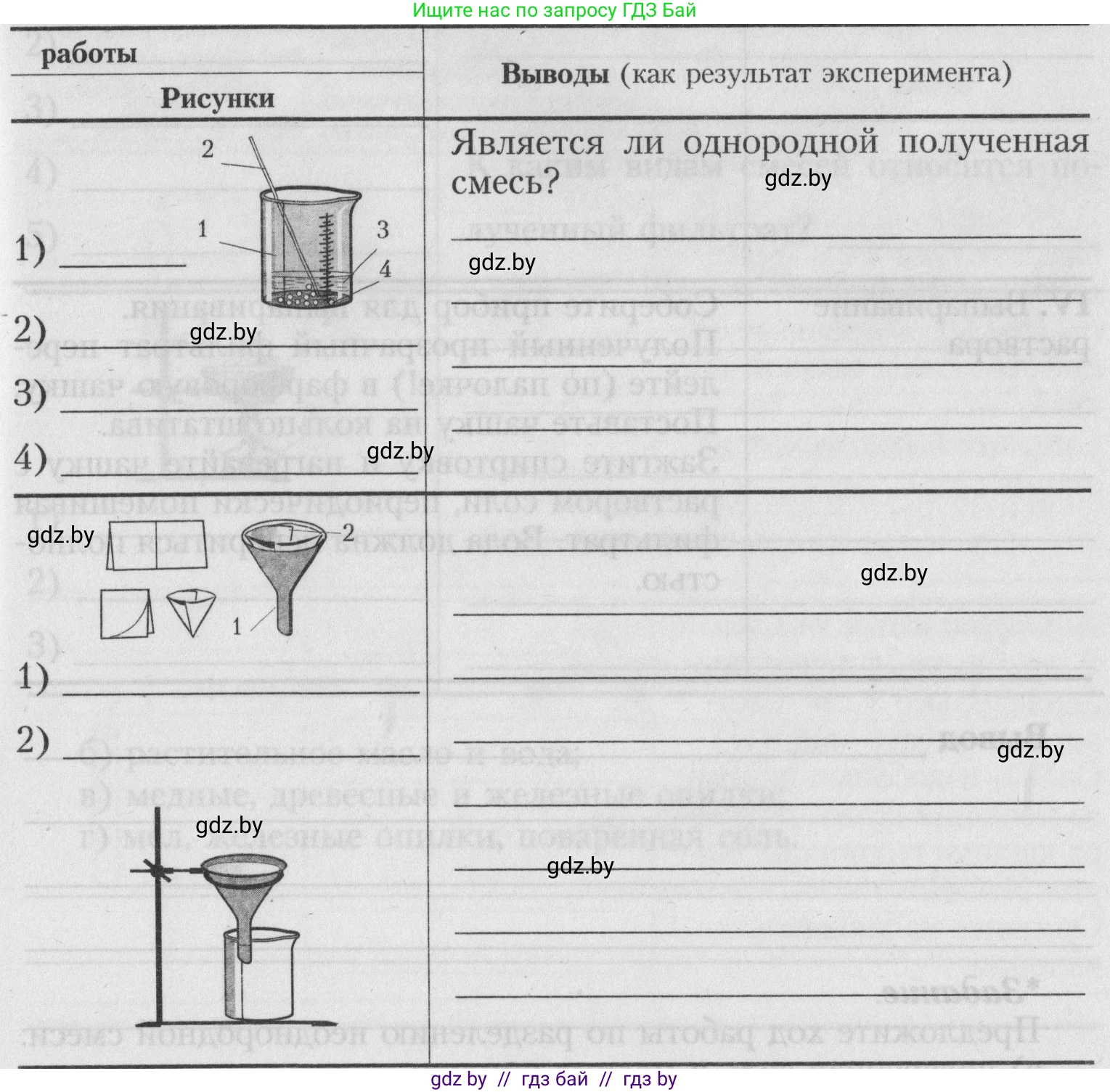 Химия, 7 класс Тетрадь для практических работ, автор: Борушко Ирина Ивановна, издательство Сэр-Вит, Минск, 2022, розового цвета, Часть 1, страница 12, Условие (продолжение 3)