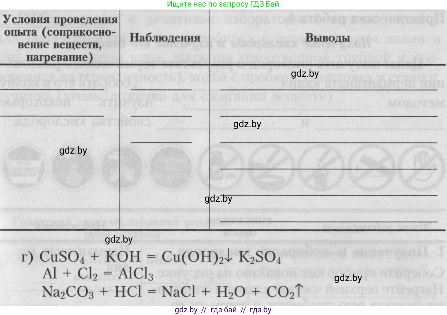 Химия, 7 класс Тетрадь для практических работ, автор: Борушко Ирина Ивановна, издательство Сэр-Вит, Минск, 2022, розового цвета, Часть 1, страница 14, Условие (продолжение 6)