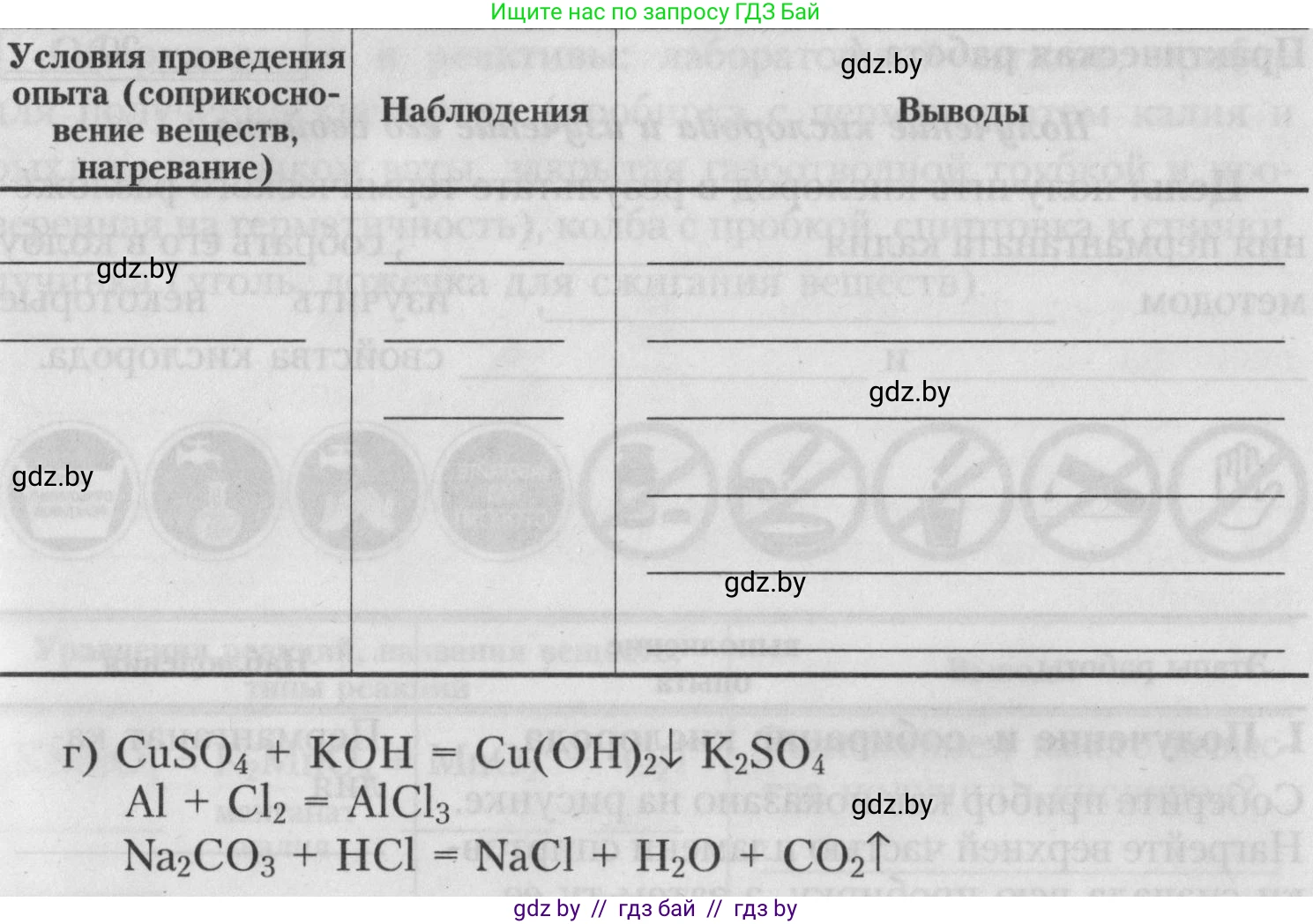 Химия, 7 класс Тетрадь для практических работ, автор: Борушко Ирина Ивановна, издательство Сэр-Вит, Минск, 2022, розового цвета, Часть 1, страница 14, Условие (продолжение 6)