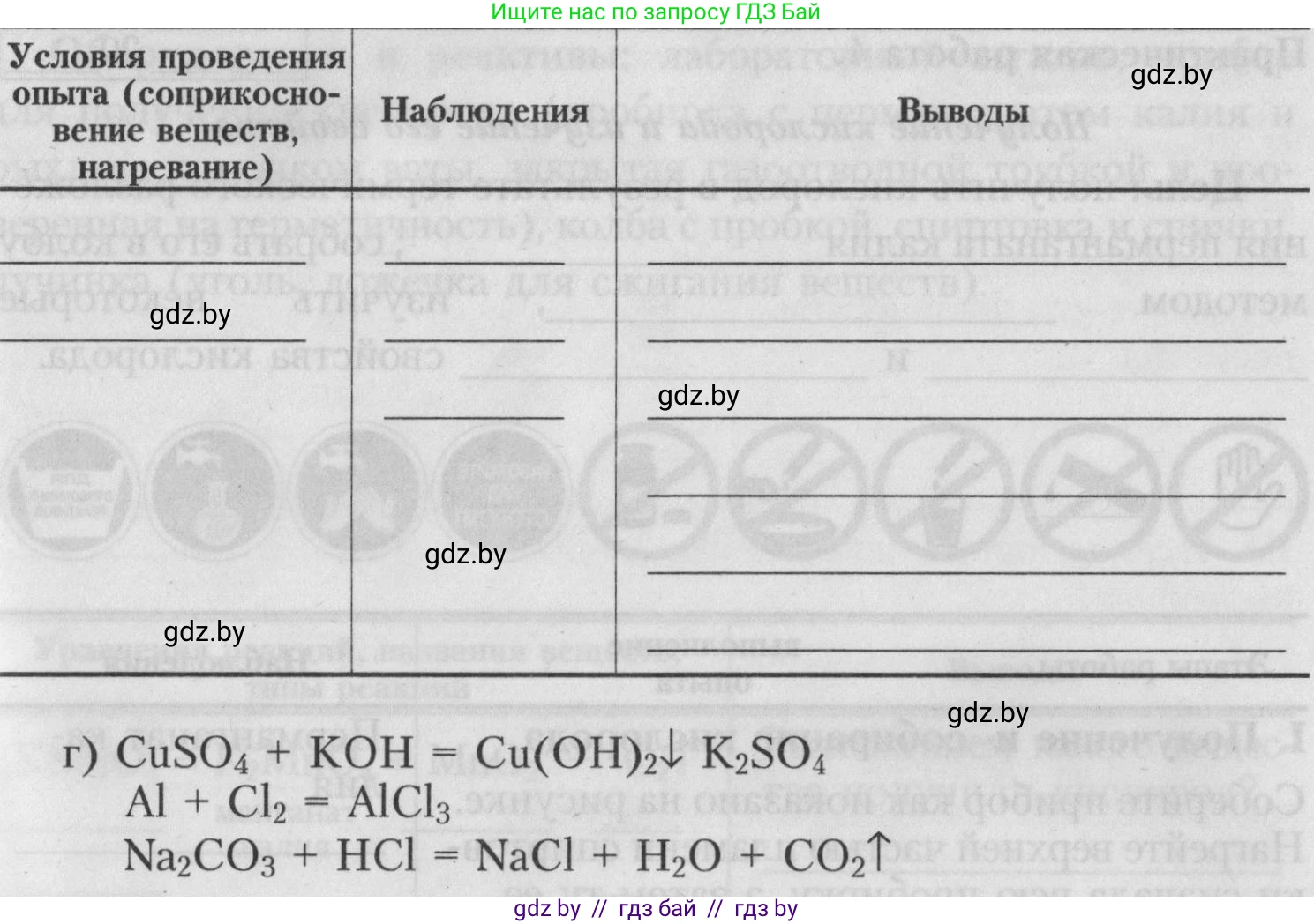 Химия, 7 класс Тетрадь для практических работ, автор: Борушко Ирина Ивановна, издательство Сэр-Вит, Минск, 2022, розового цвета, Часть 1, страница 14, Условие (продолжение 6)