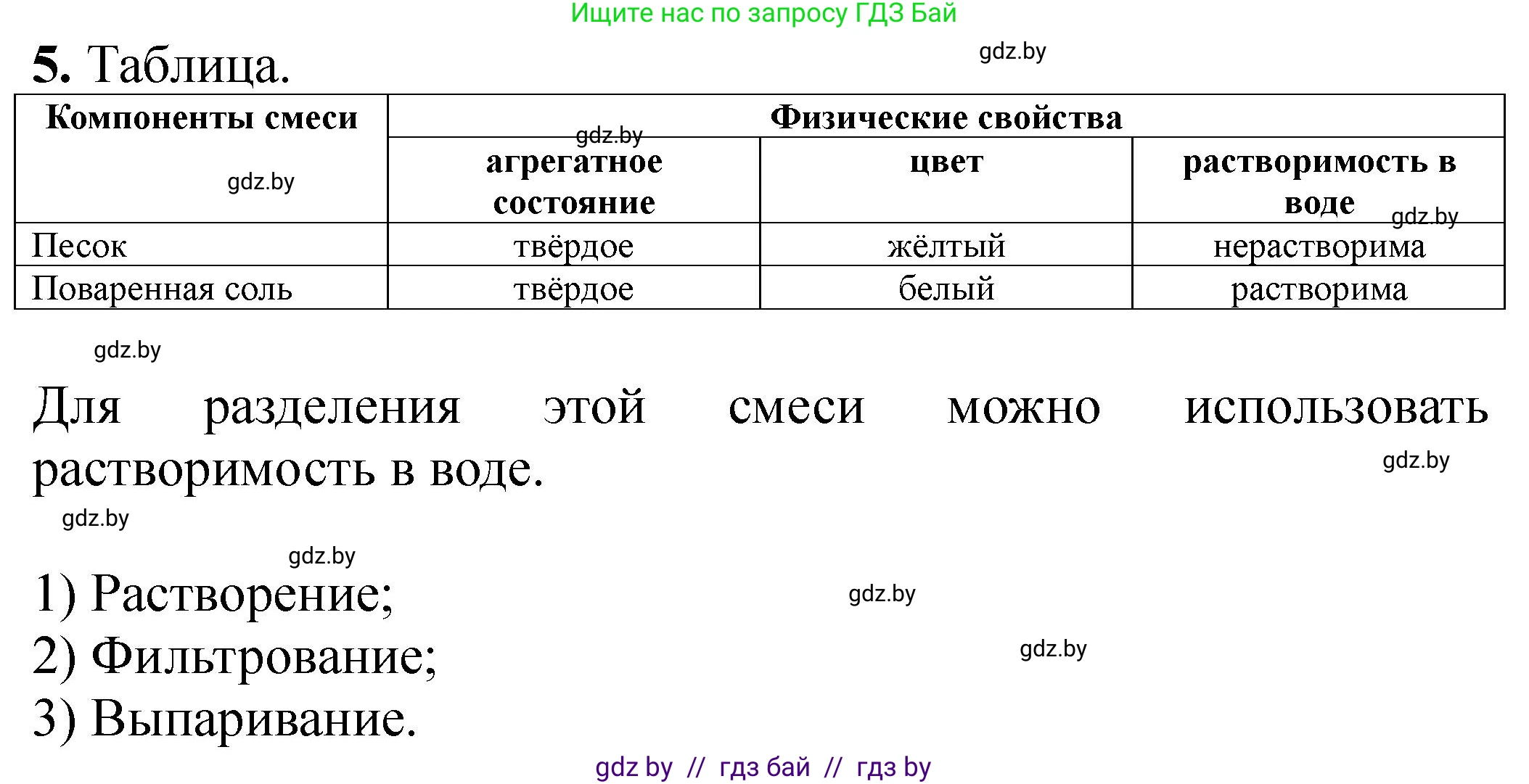 Химия, 7 класс Тетрадь для практических работ, автор: Борушко Ирина Ивановна, издательство Сэр-Вит, Минск, 2022, розового цвета, Часть 2, страница 15, номер 5, Решение