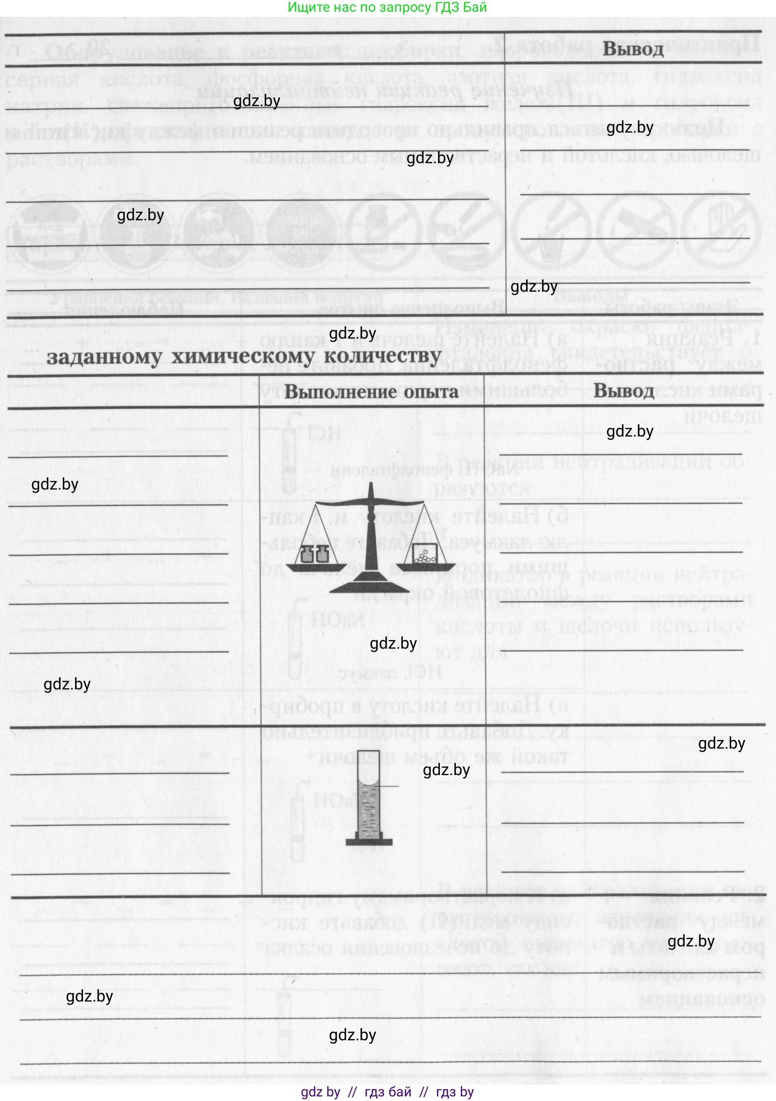 Химия, 8 класс Тетрадь для практических работ, автор: Борушко Ирина Ивановна, издательство Сэр-Вит, Минск, 2022, розового цвета, Часть 1, страница 6, Условие (продолжение 4)