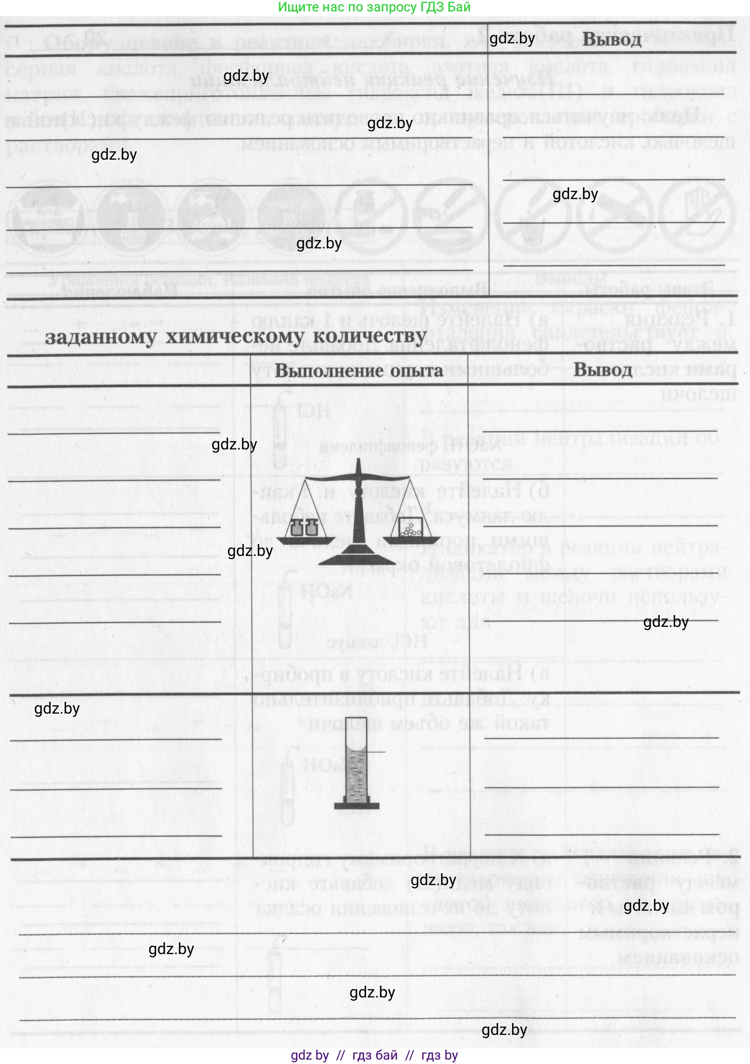 Химия, 8 класс Тетрадь для практических работ, автор: Борушко Ирина Ивановна, издательство Сэр-Вит, Минск, 2022, розового цвета, Часть 1, страница 6, Условие (продолжение 4)