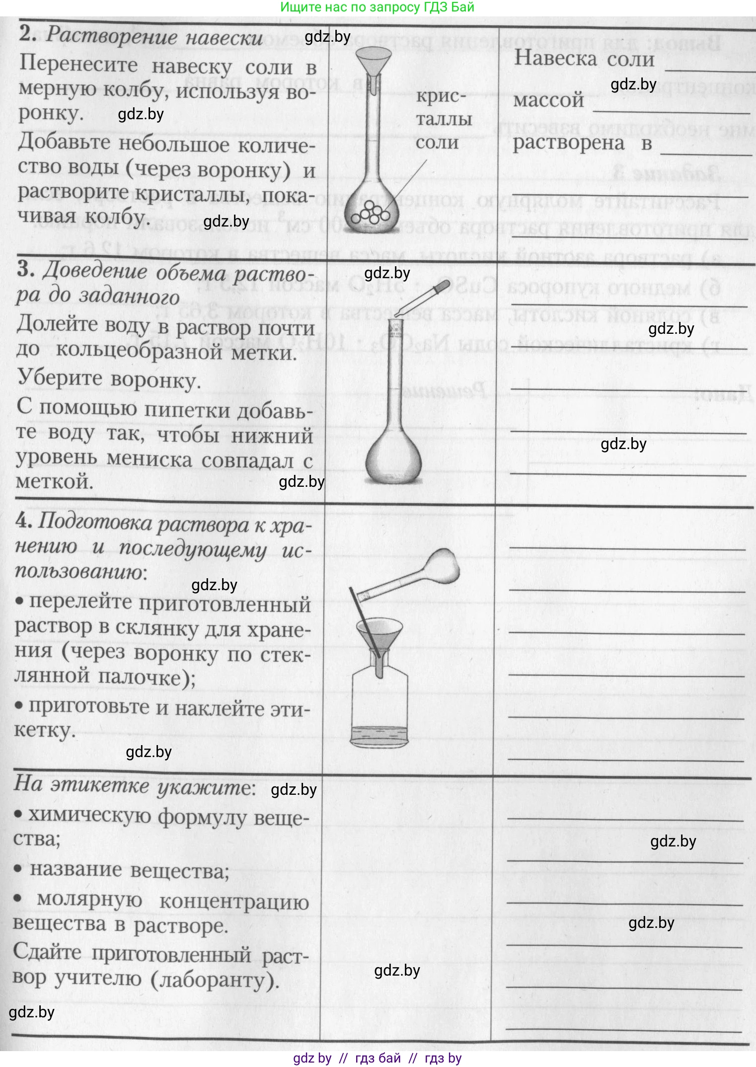 Химия, 8 класс Тетрадь для практических работ, автор: Борушко Ирина Ивановна, издательство Сэр-Вит, Минск, 2022, розового цвета, Часть 1, страница 18, Условие (продолжение 9)