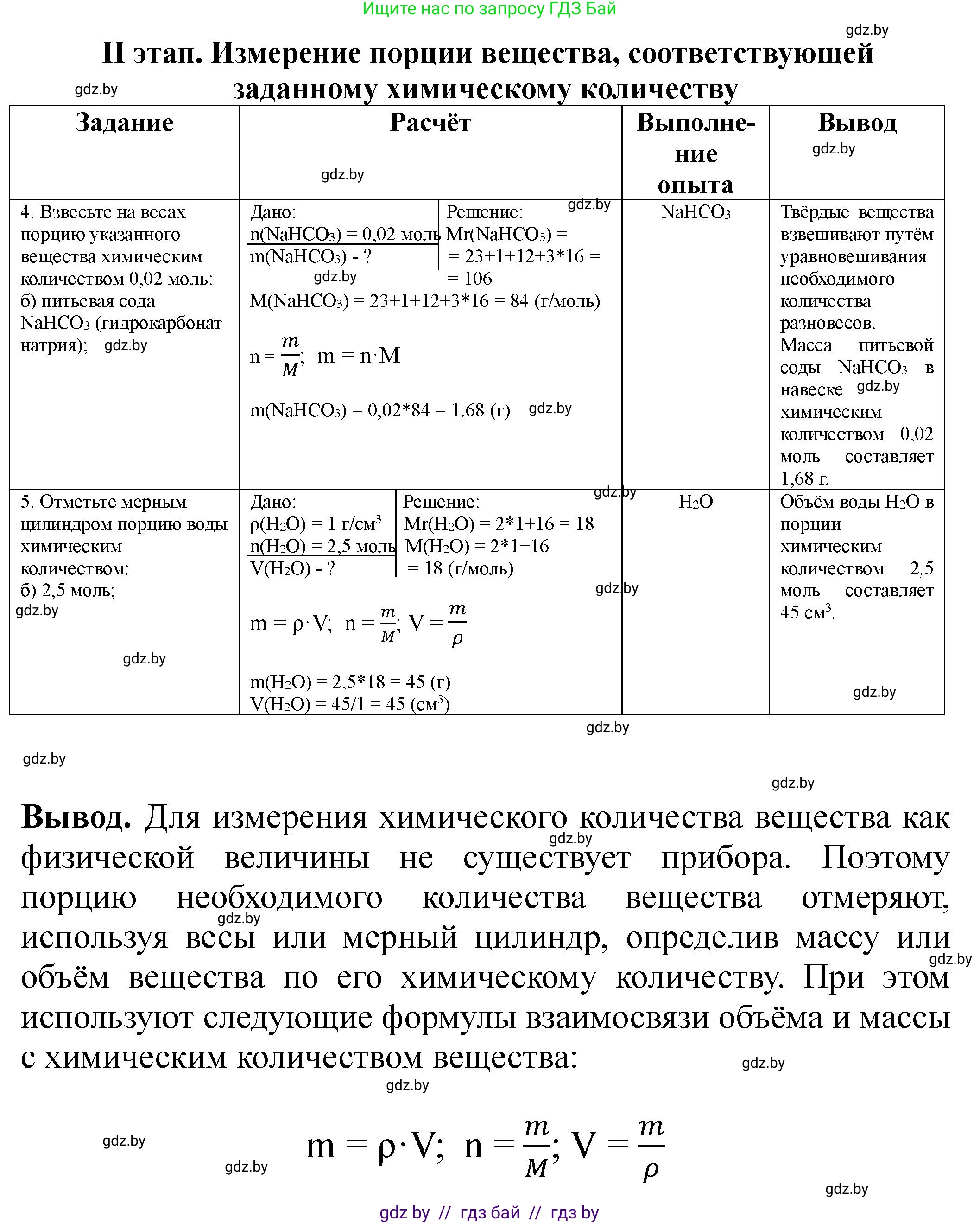 Химия, 8 класс Тетрадь для практических работ, автор: Борушко Ирина Ивановна, издательство Сэр-Вит, Минск, 2022, розового цвета, Часть 1, страница 6, Решение (продолжение 2)