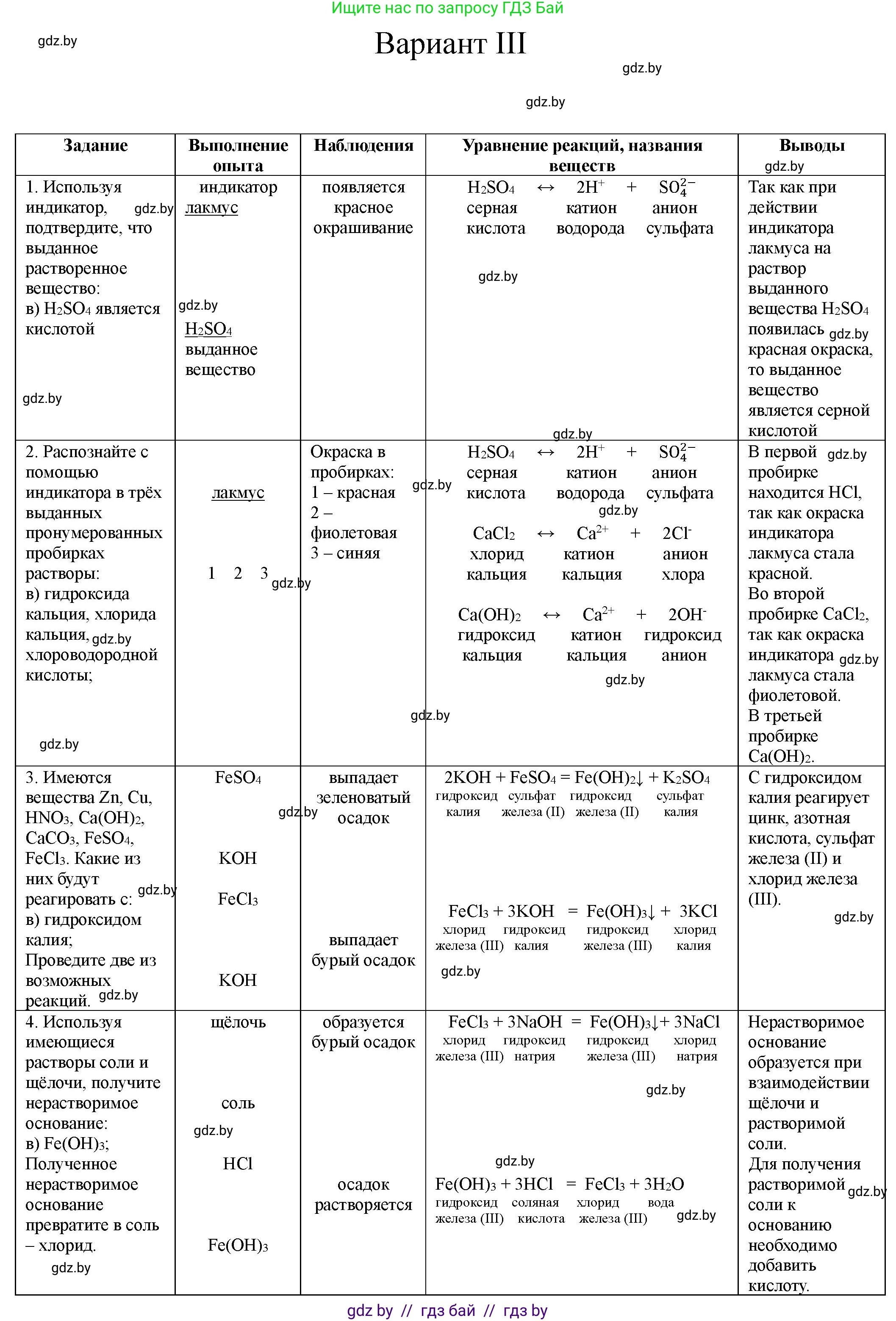 Химия, 8 класс Тетрадь для практических работ, автор: Борушко Ирина Ивановна, издательство Сэр-Вит, Минск, 2022, розового цвета, Часть 1, страница 14, Решение
