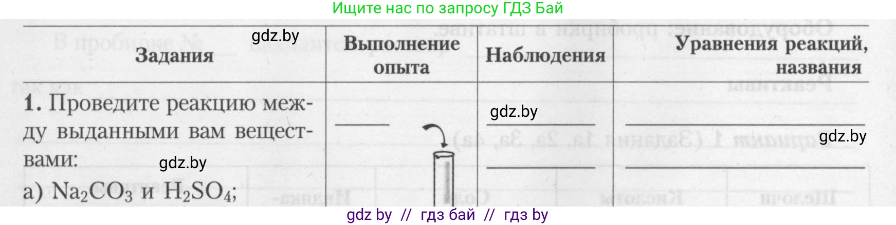Химия, 9 класс Тетрадь для практических работ, автор: Борушко Ирина Ивановна, издательство Сэр-Вит, Минск, 2022, бирюзового цвета, Часть 1, страница 17, Условие (продолжение 2)