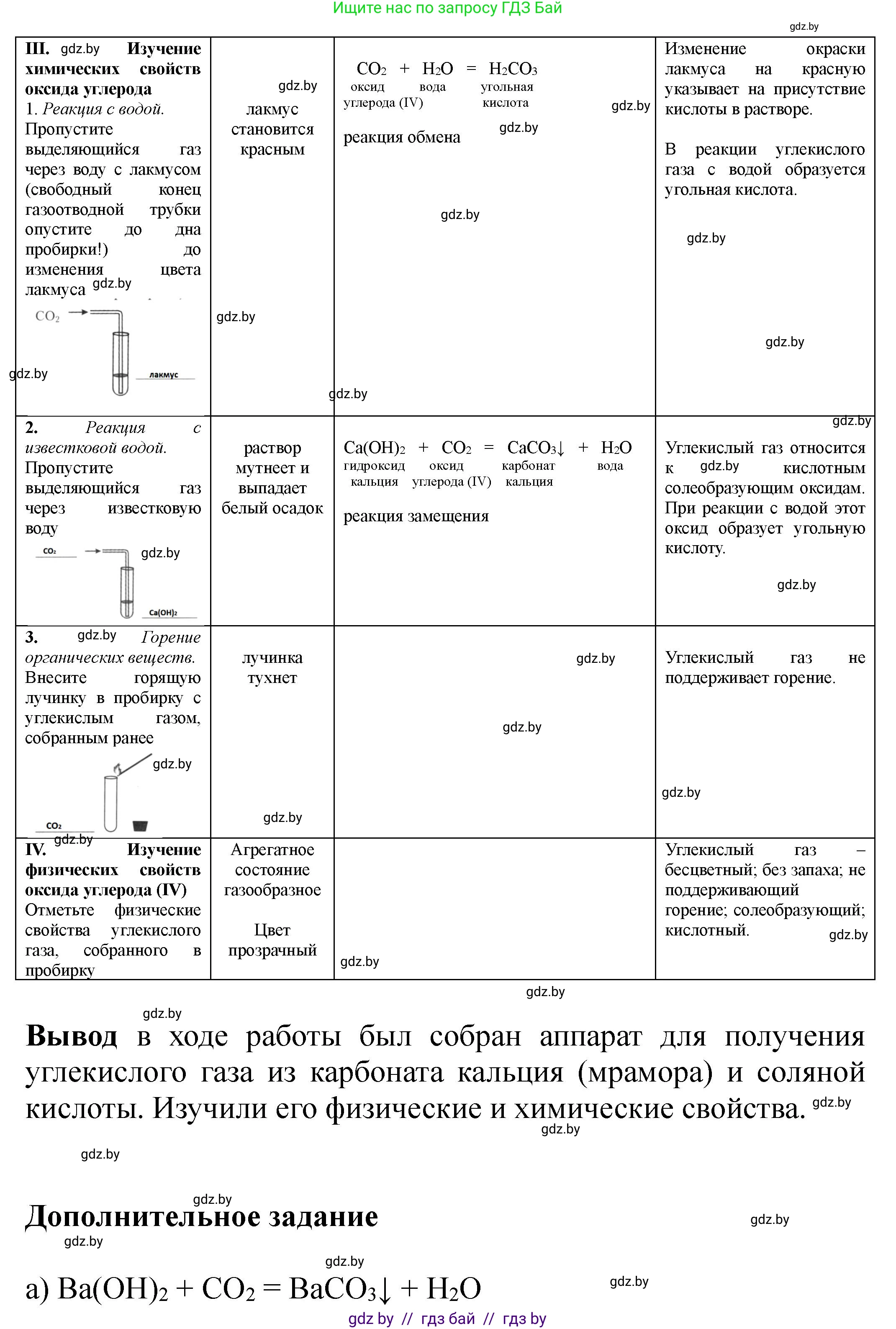 Химия, 9 класс Тетрадь для практических работ, автор: Борушко Ирина Ивановна, издательство Сэр-Вит, Минск, 2022, бирюзового цвета, Часть 1, страница 12, Решение (продолжение 2)