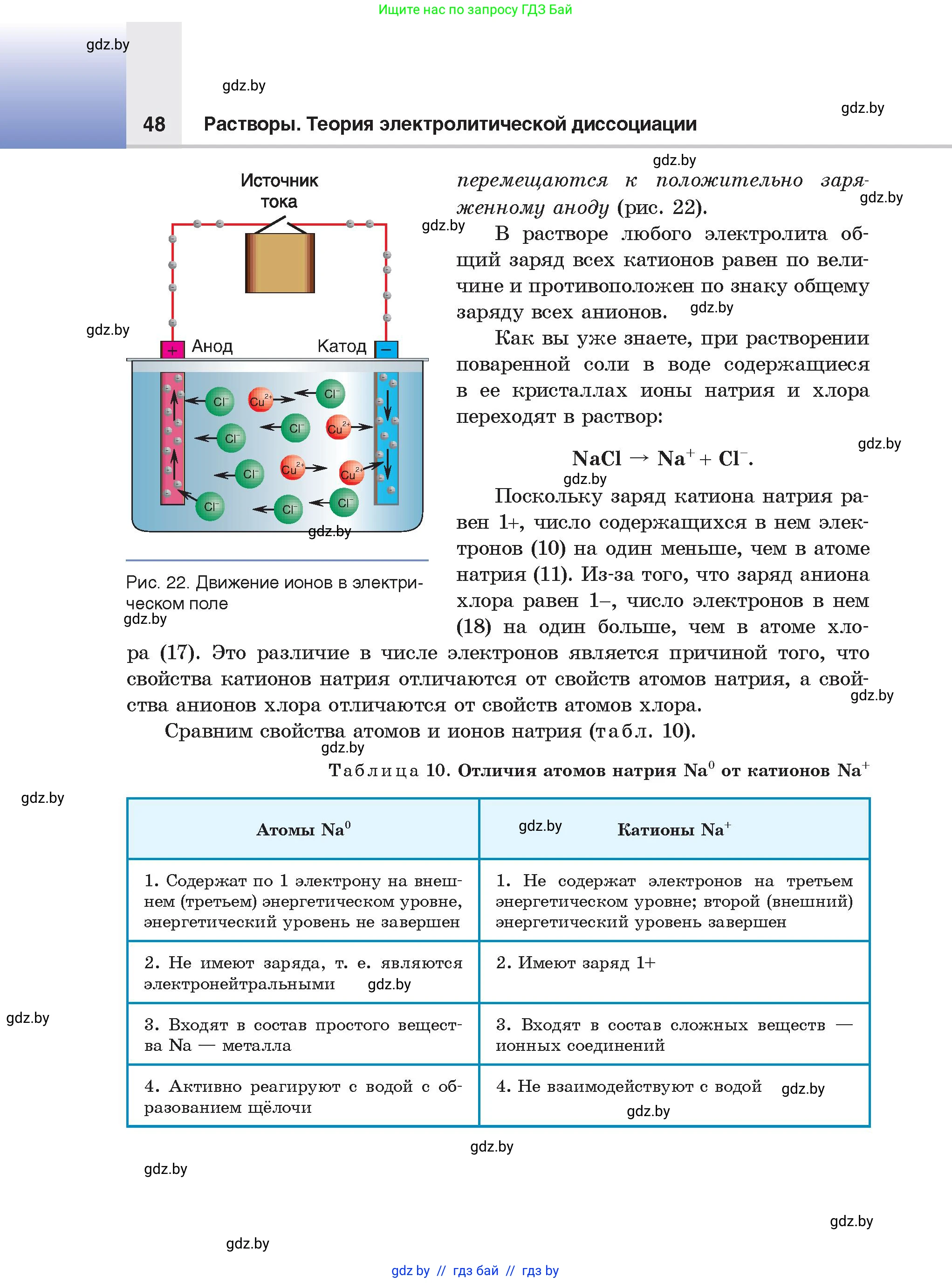 Химия, 9 класс Учебник, авторы: Шиманович Игорь Евгеньевич, Василевская Елена Ивановна, Красицкий Василий Анатольевич, Сечко Ольга Ивановна, Сечко Ольга Ивановна, издательство Адукацыя i выхаванне, Минск, 2025, зелёного цвета, страница 48