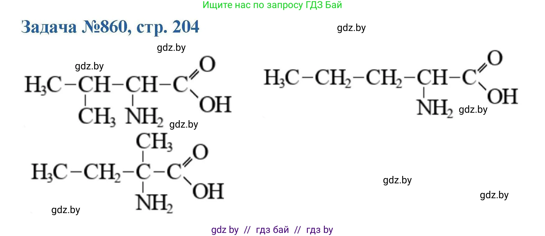 Химия, 10 класс Сборник задач, авторы: Матулис Вадим Эдвардович, Матулис Виталий Эдвардович, Колевич Татьяна Александровна, издательство Национальный институт образования, Минск, 2021, страница 204, номер 860, Решение