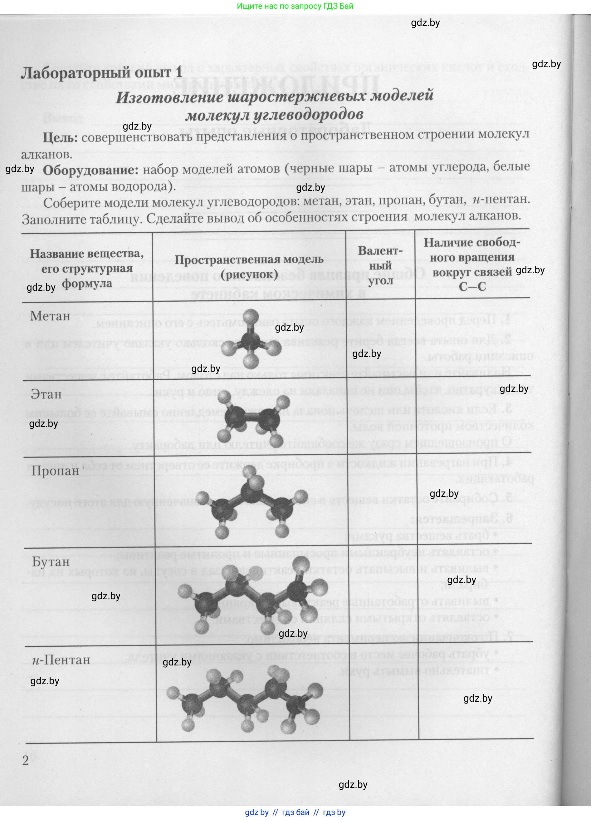 Химия, 10 класс Тетрадь для практических работ, автор: Борушко Ирина Ивановна, издательство Сэр-Вит, Минск, 2021, розового цвета, Часть 2, страница 2