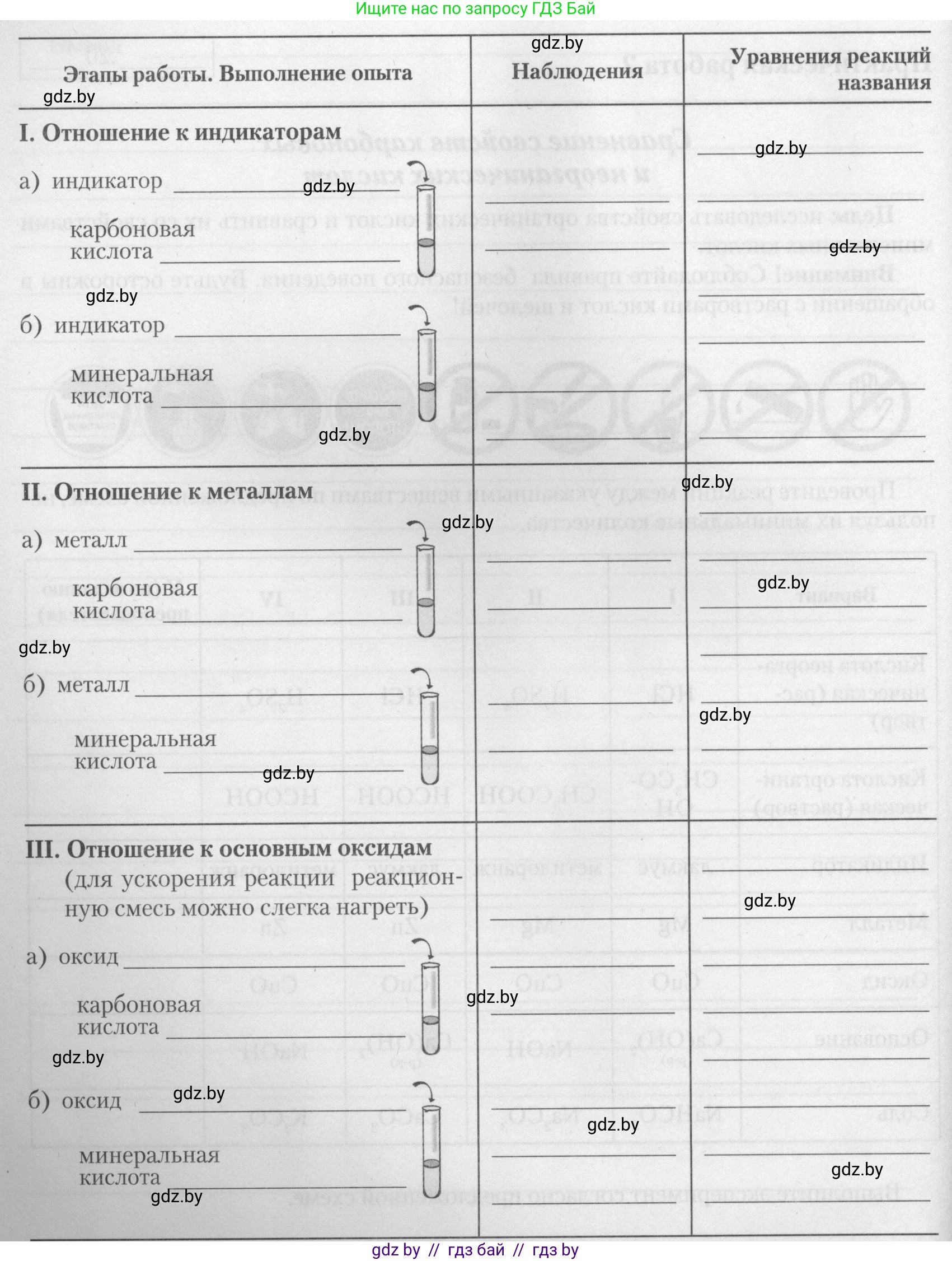 Химия, 10 класс Тетрадь для практических работ, автор: Борушко Ирина Ивановна, издательство Сэр-Вит, Минск, 2021, розового цвета, Часть 1, страница 11, номер 1, Условие (продолжение 2)
