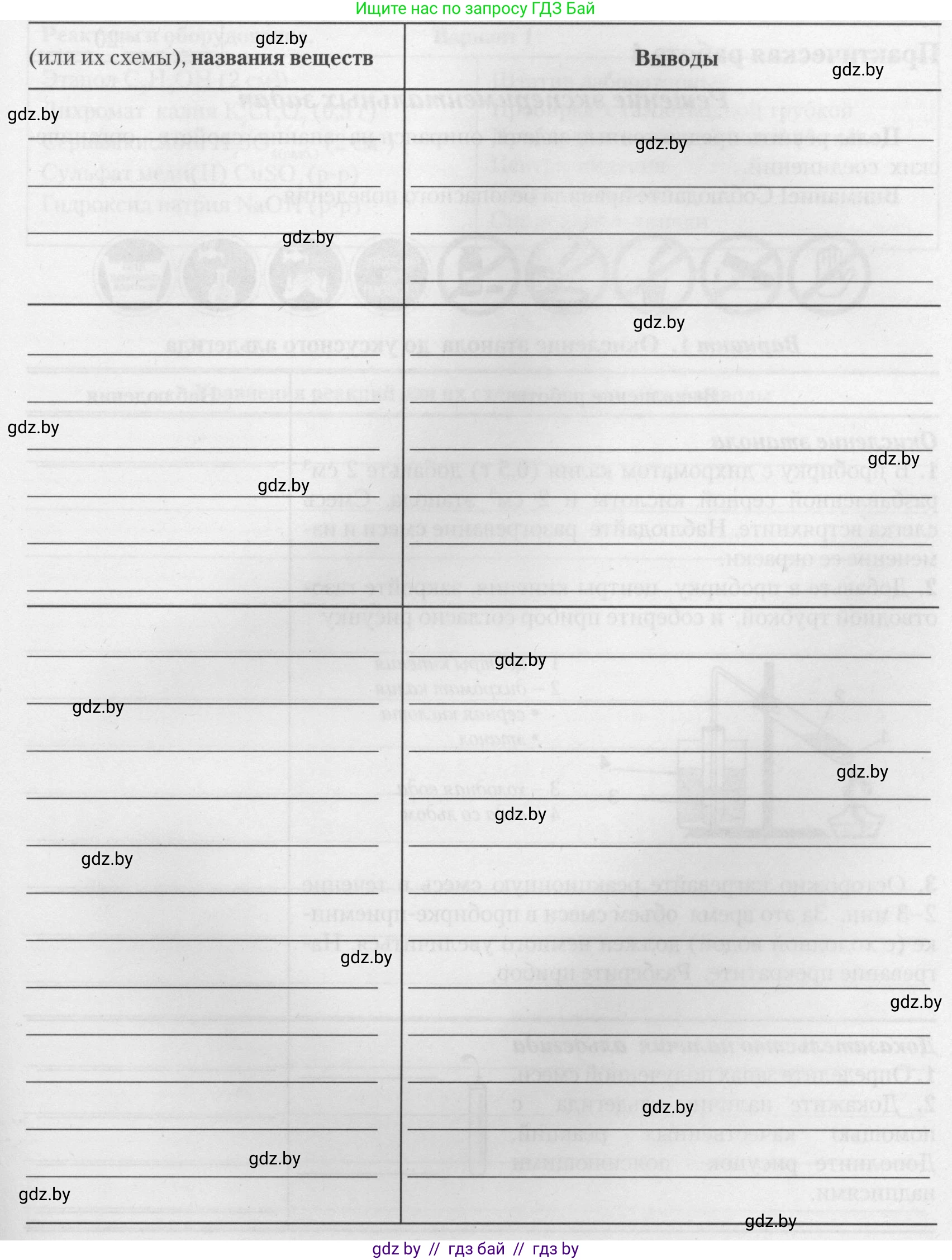 Химия, 10 класс Тетрадь для практических работ, автор: Борушко Ирина Ивановна, издательство Сэр-Вит, Минск, 2021, розового цвета, Часть 1, страница 17, номер 4, Условие (продолжение 3)