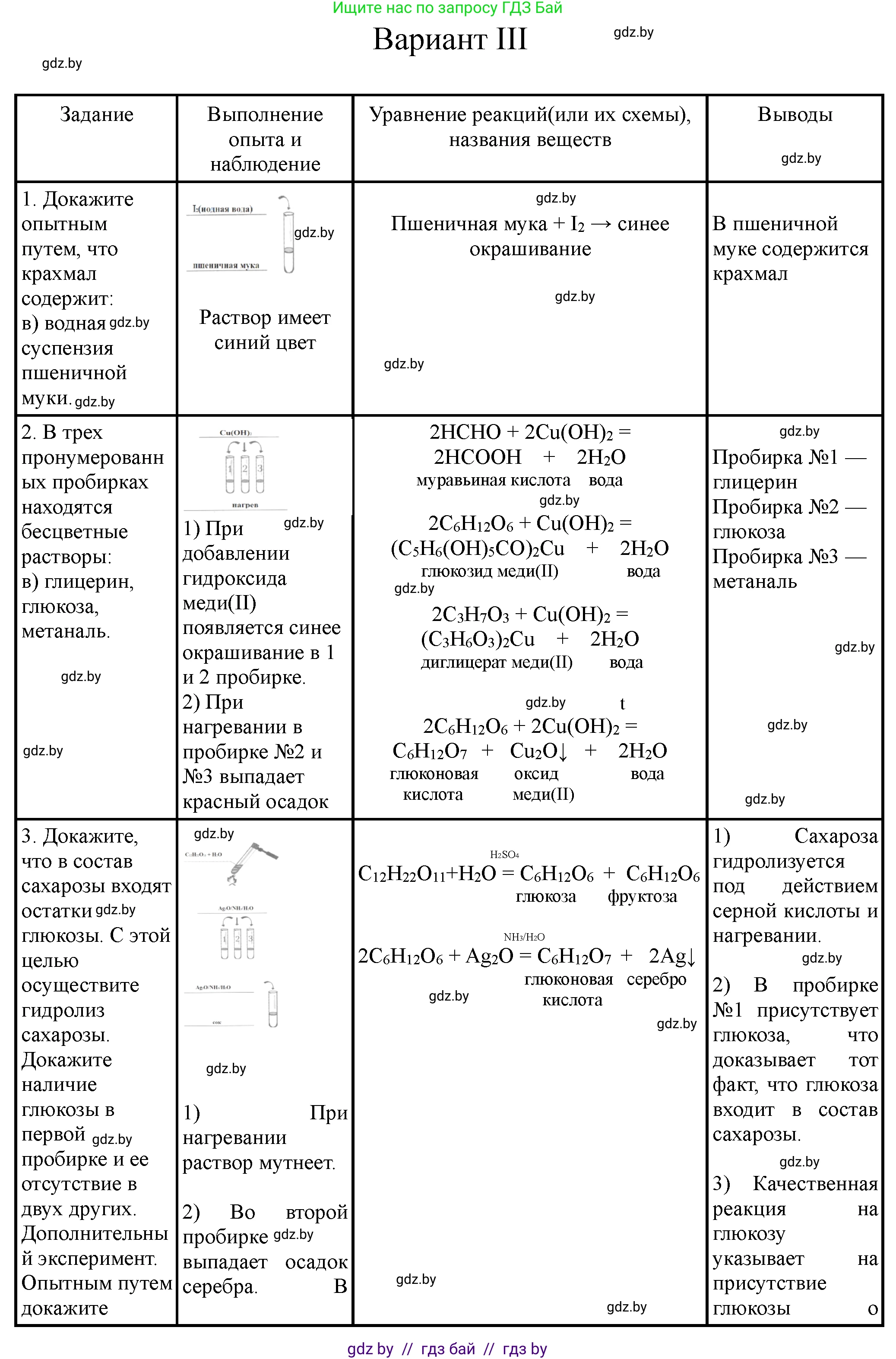 Химия, 10 класс Тетрадь для практических работ, автор: Борушко Ирина Ивановна, издательство Сэр-Вит, Минск, 2021, розового цвета, Часть 1, страница 17, номер 3, Решение
