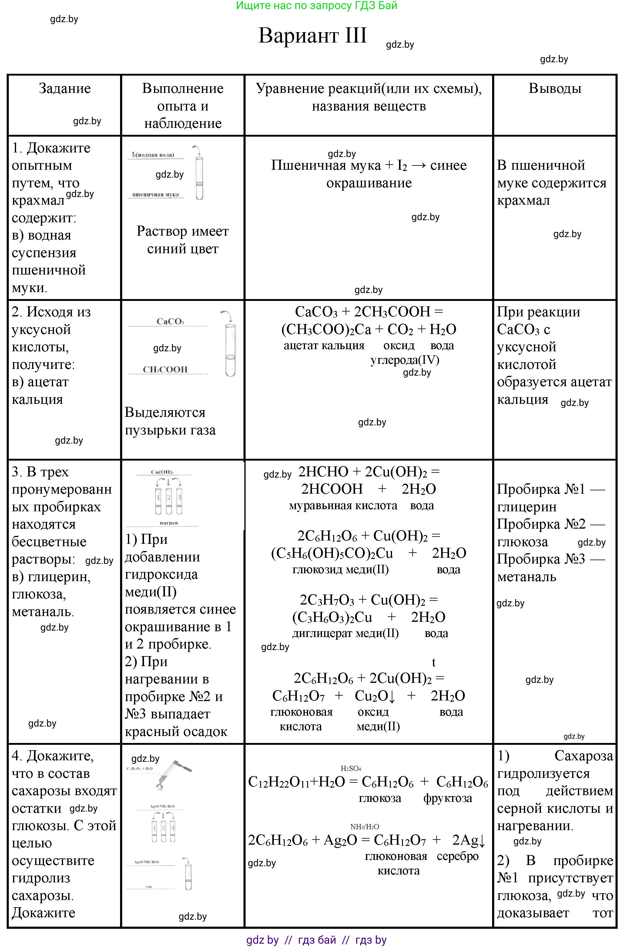 Химия, 10 класс Тетрадь для практических работ, автор: Борушко Ирина Ивановна, издательство Сэр-Вит, Минск, 2020, голубого цвета, Часть 1, страница 21, номер 3, Решение