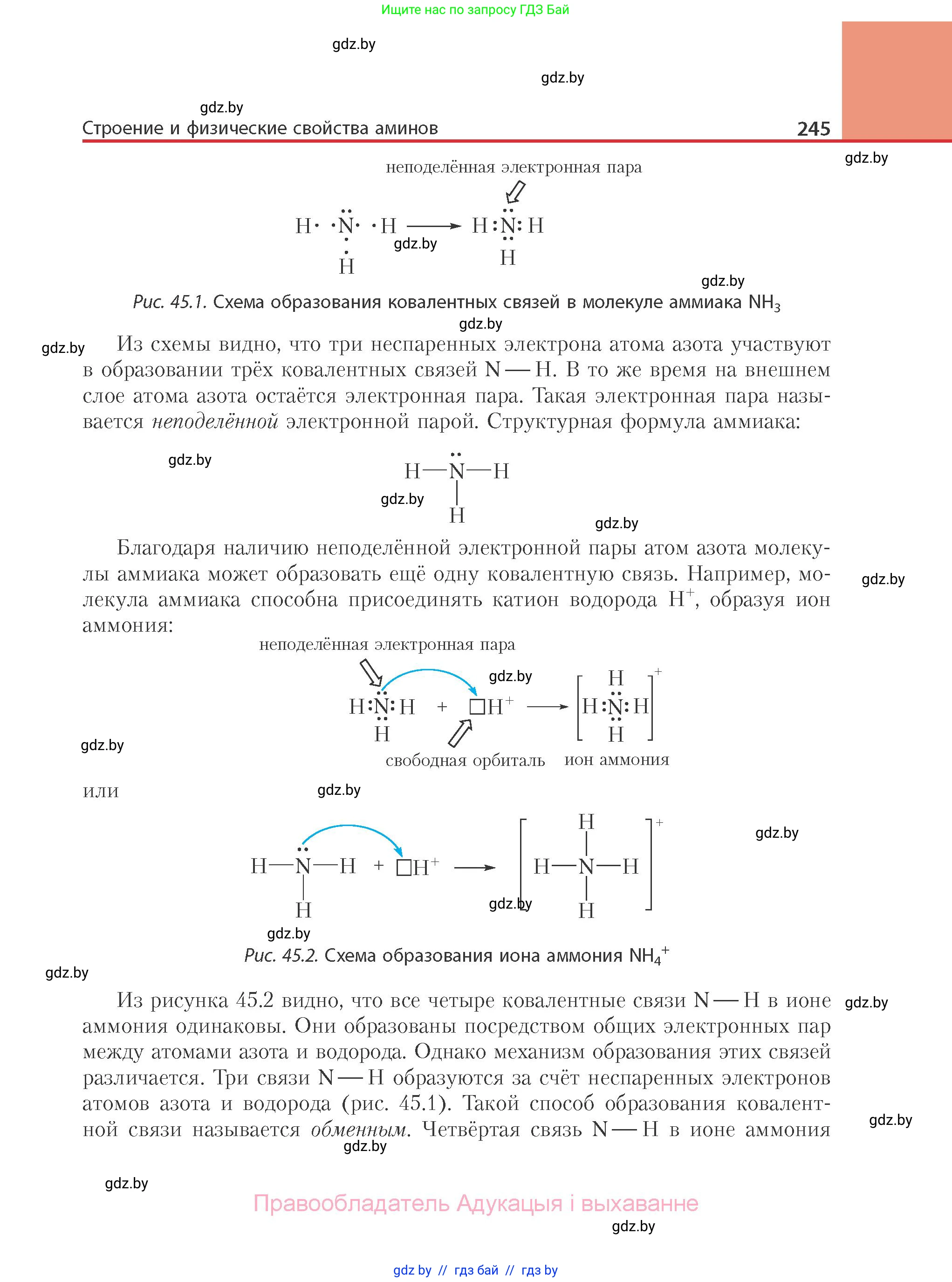 Химия, 10 класс Учебник, авторы: Колевич Татьяна Александровна, Матулис Вадим Эдвардович, Матулис Виталий Эдвардович, Варакса Игорь Николаевич, издательство Адукацыя i выхаванне, Минск, 2019, страница 245