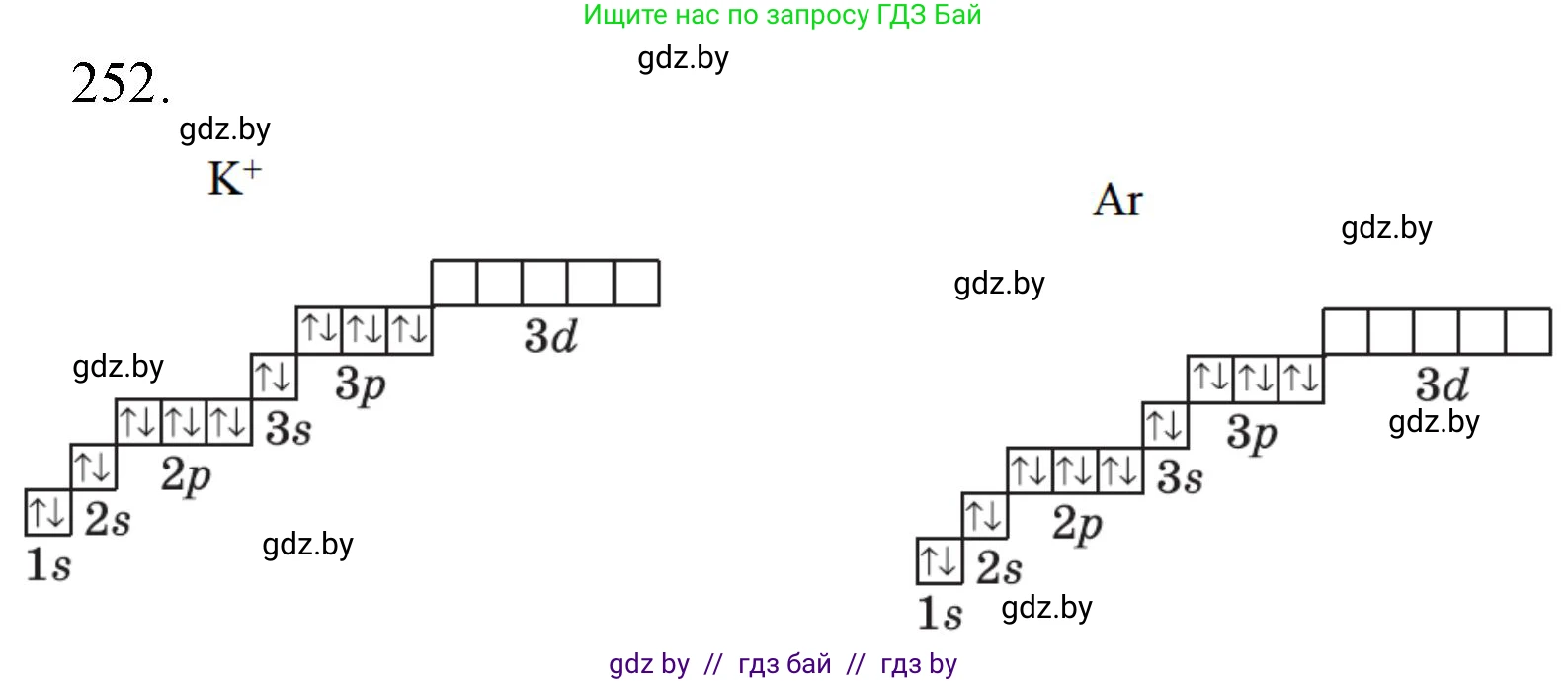 Химия, 11 класс Сборник задач, авторы: Хвалюк Виктор Николаевич, Резяпкин Виктор Ильич, издательство Адукацыя i выхаванне, Минск, 2023, зелёного цвета, страница 43, номер 252, Решение